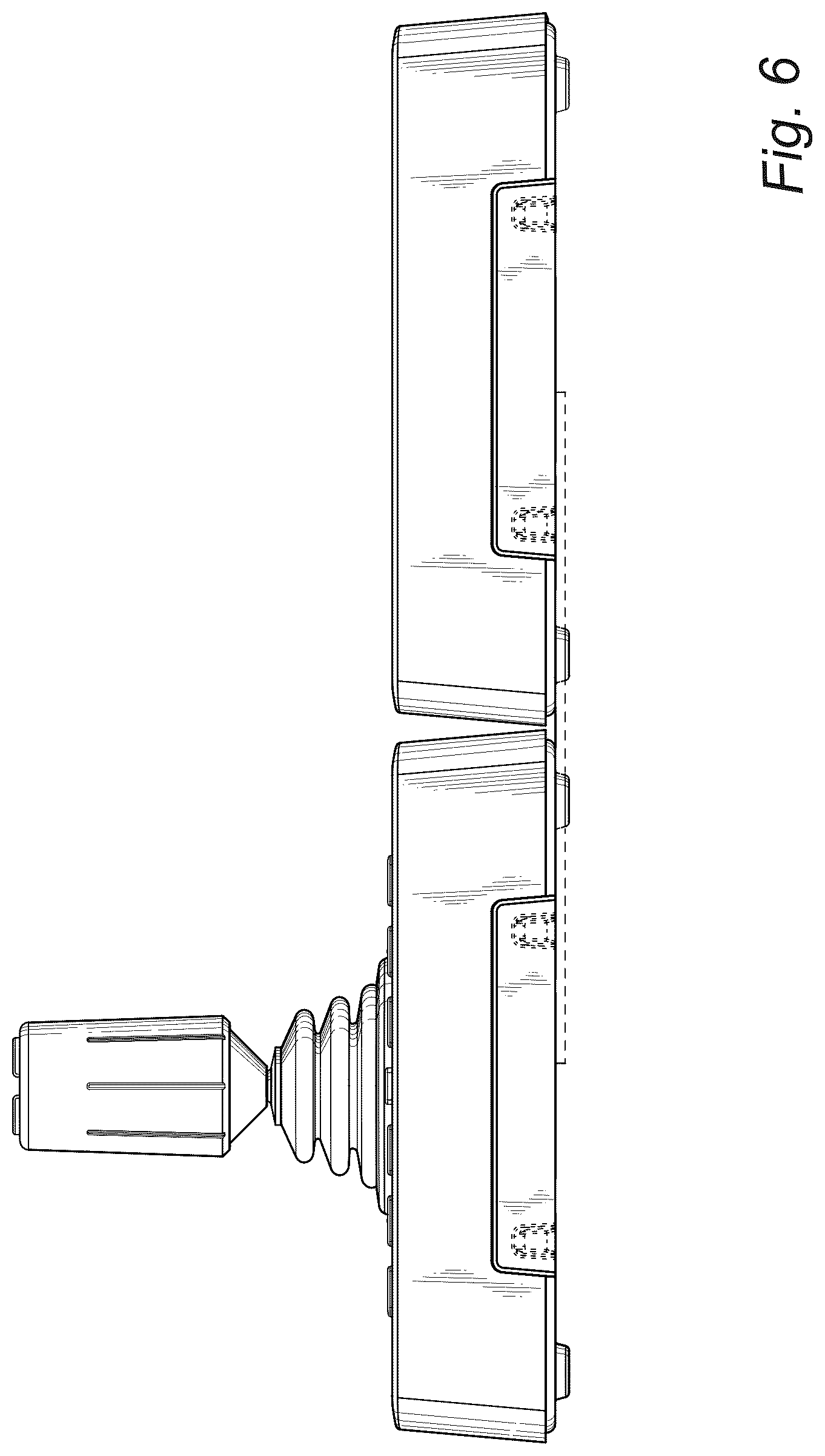 Patent USD1077812 Figure 6 – Combined joystick and keyboard