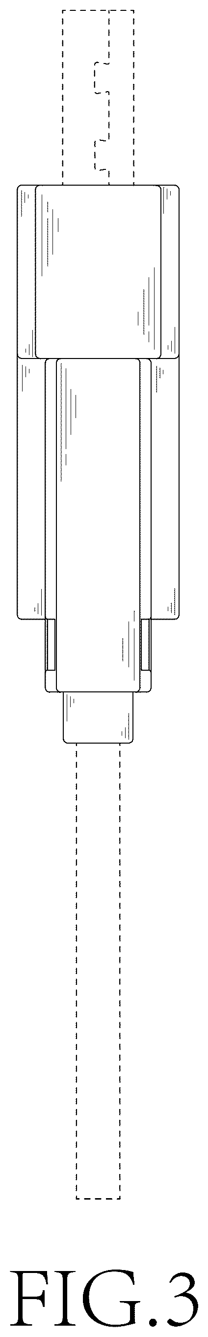 Patent USD1077813 Figure 3 – Data cable