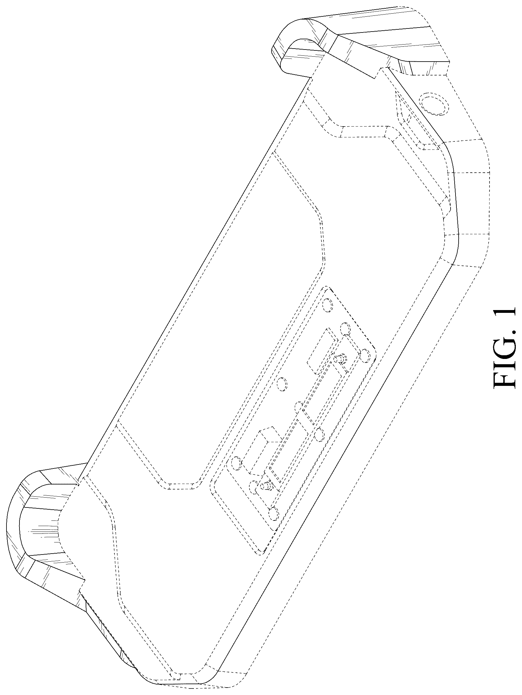 Patent USD1077814 Figure 1 – Docking station