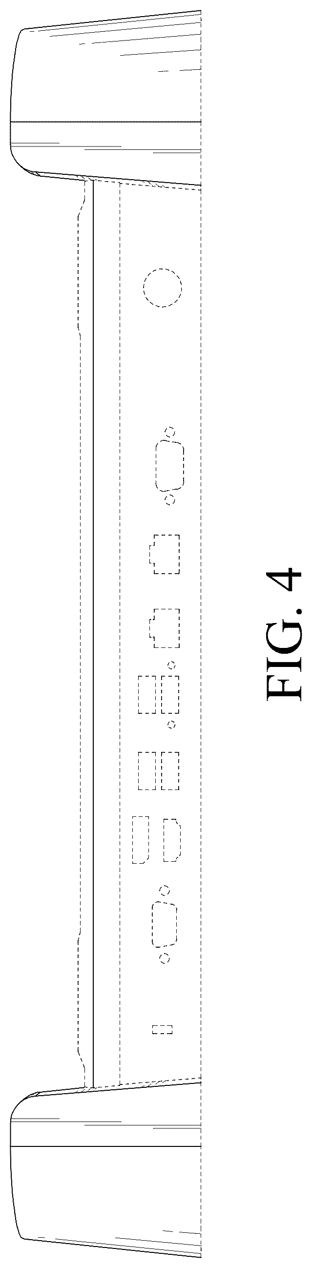 Patent USD1077814 Figure 4 – Docking station
