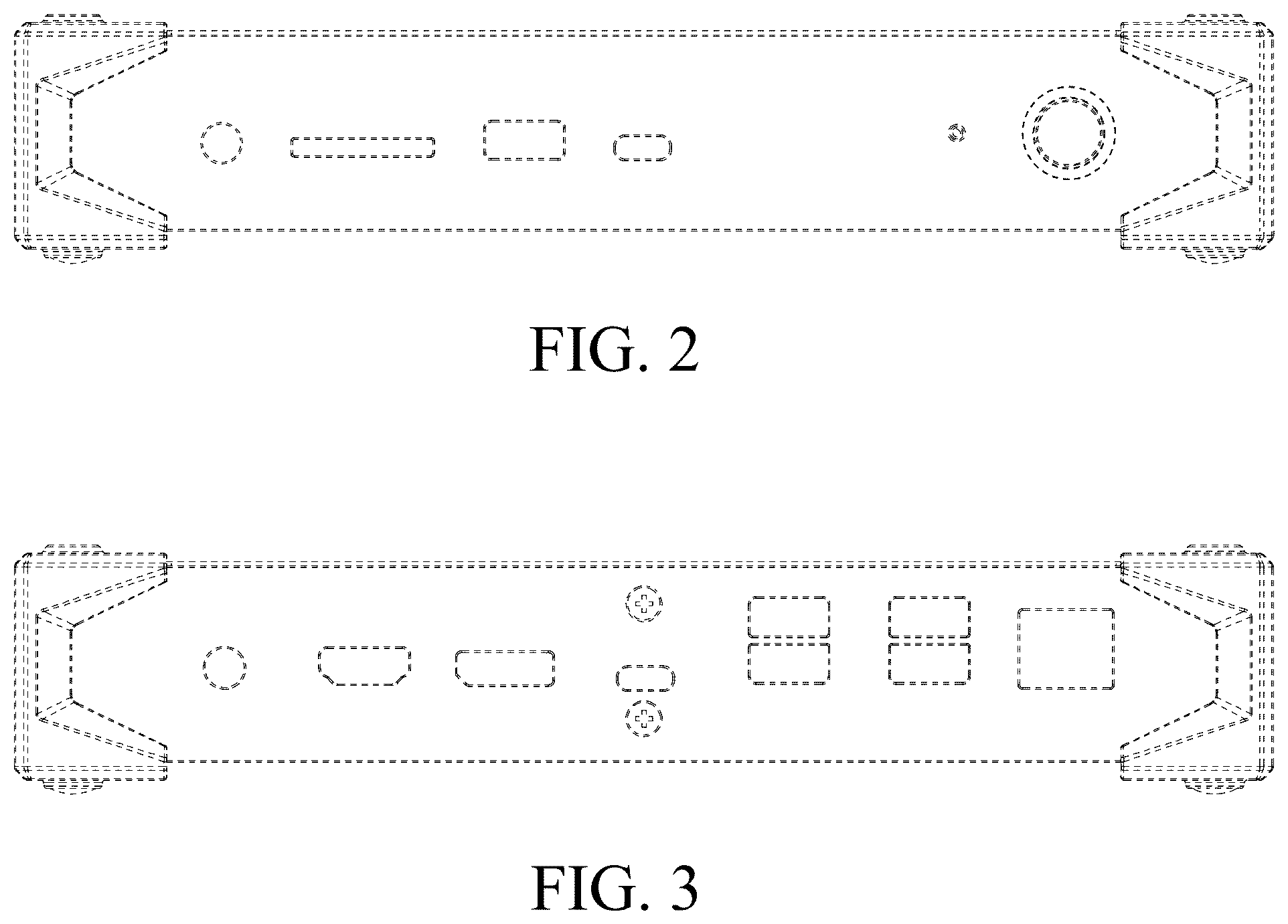 Patent USD1077816 Figure 2 – Shell of an electronic device