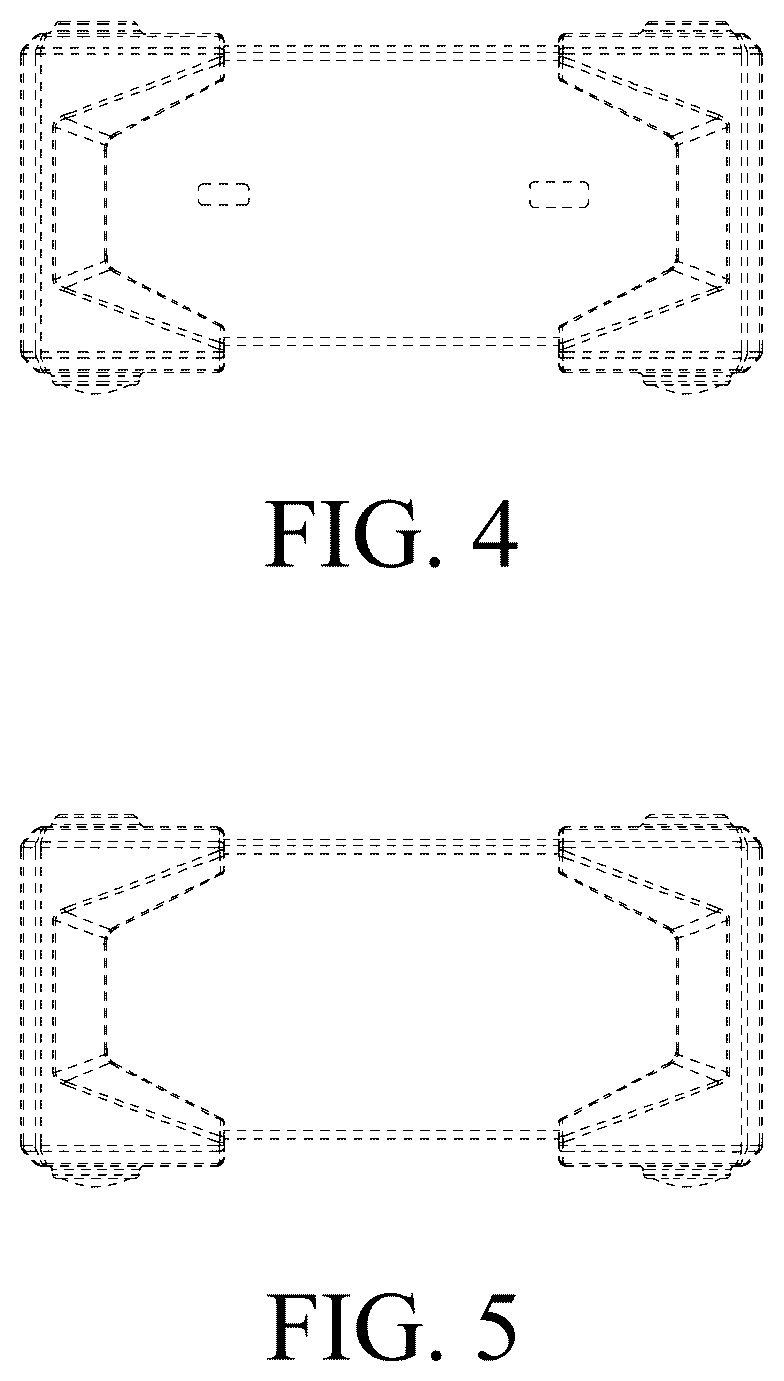 Patent USD1077816 Figure 3 – Shell of an electronic device