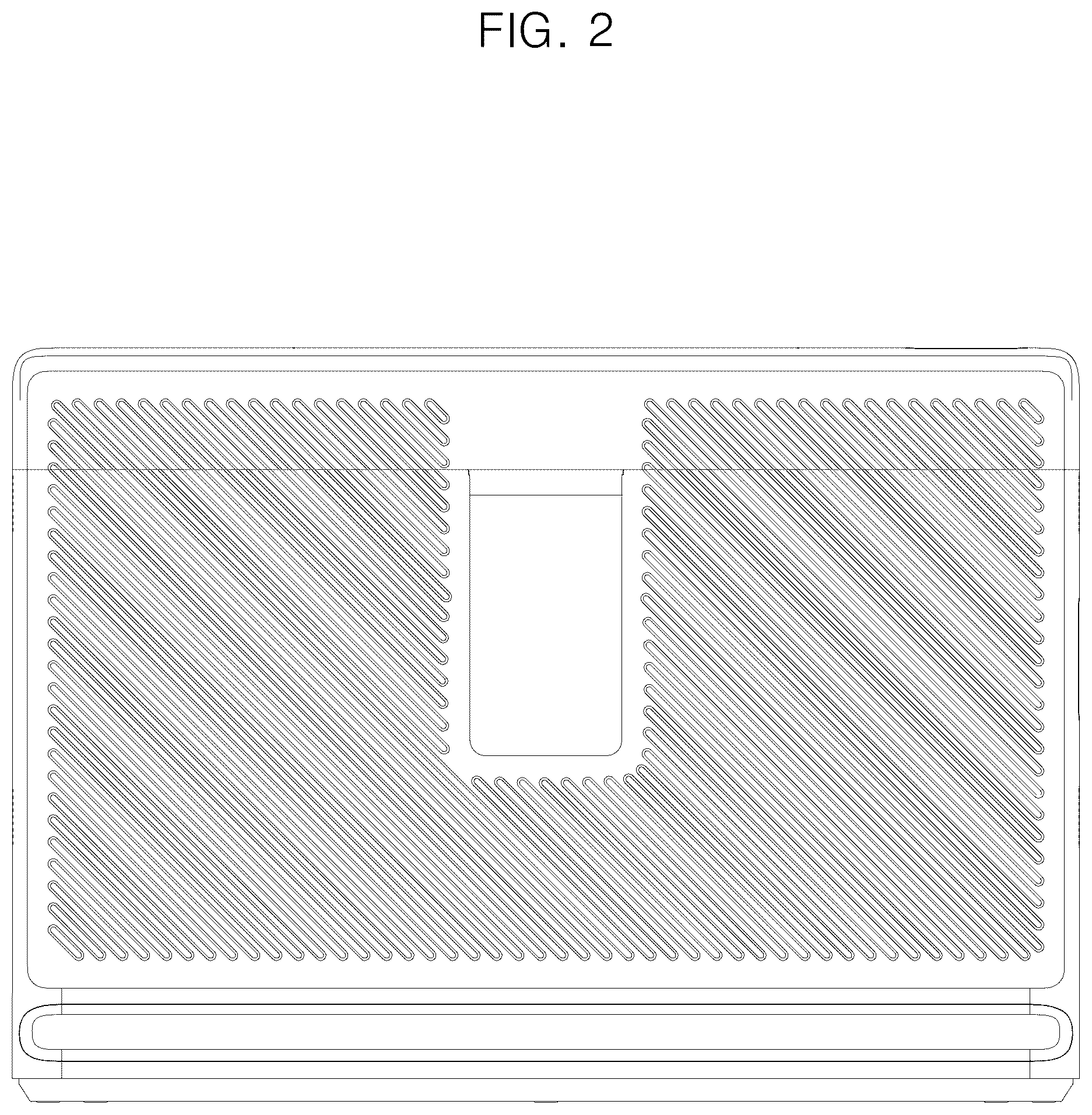 Patent USD1077817 Figure 2 – Cover stand for display device