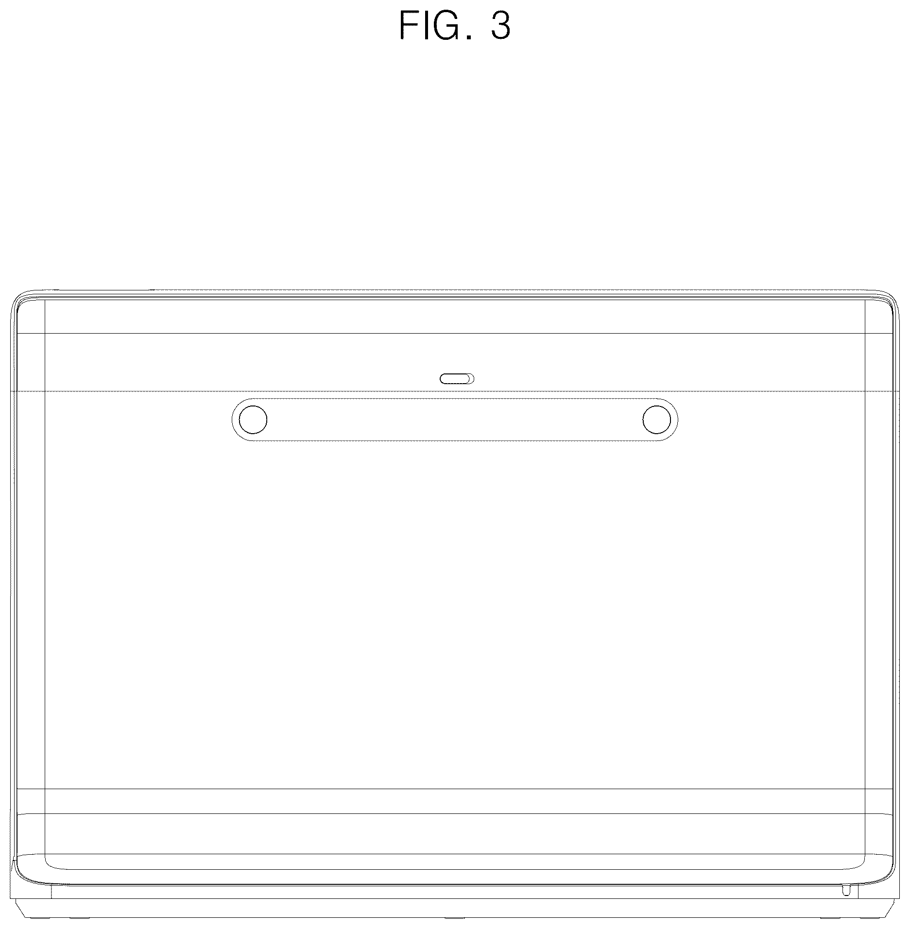Patent USD1077817 Figure 3 – Cover stand for display device