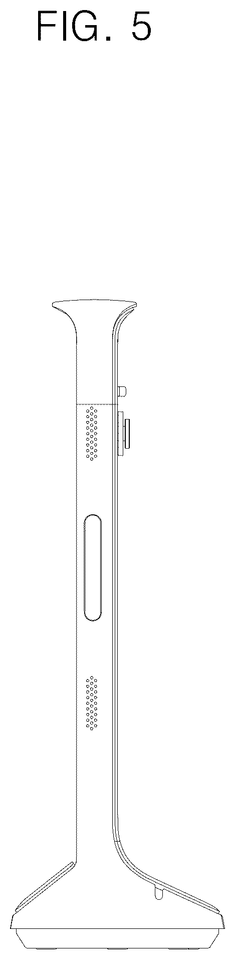 Patent USD1077817 Figure 5 – Cover stand for display device