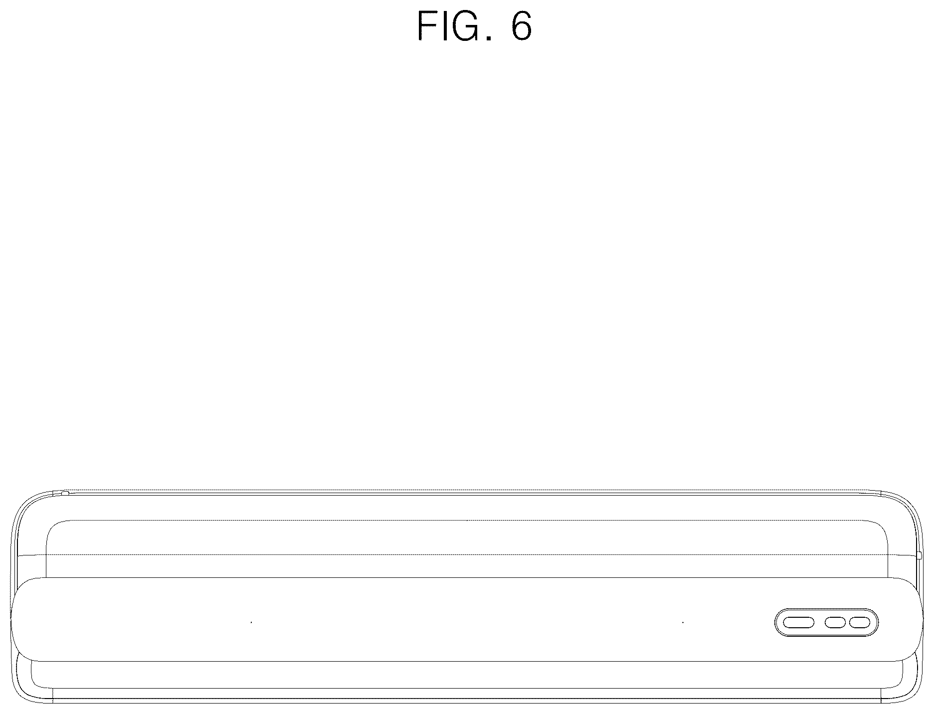 Patent USD1077817 Figure 6 – Cover stand for display device
