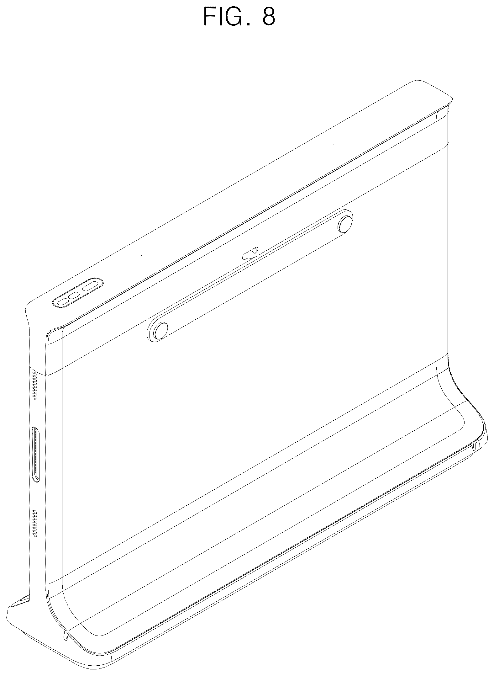 Patent USD1077817 Figure 8 – Cover stand for display device