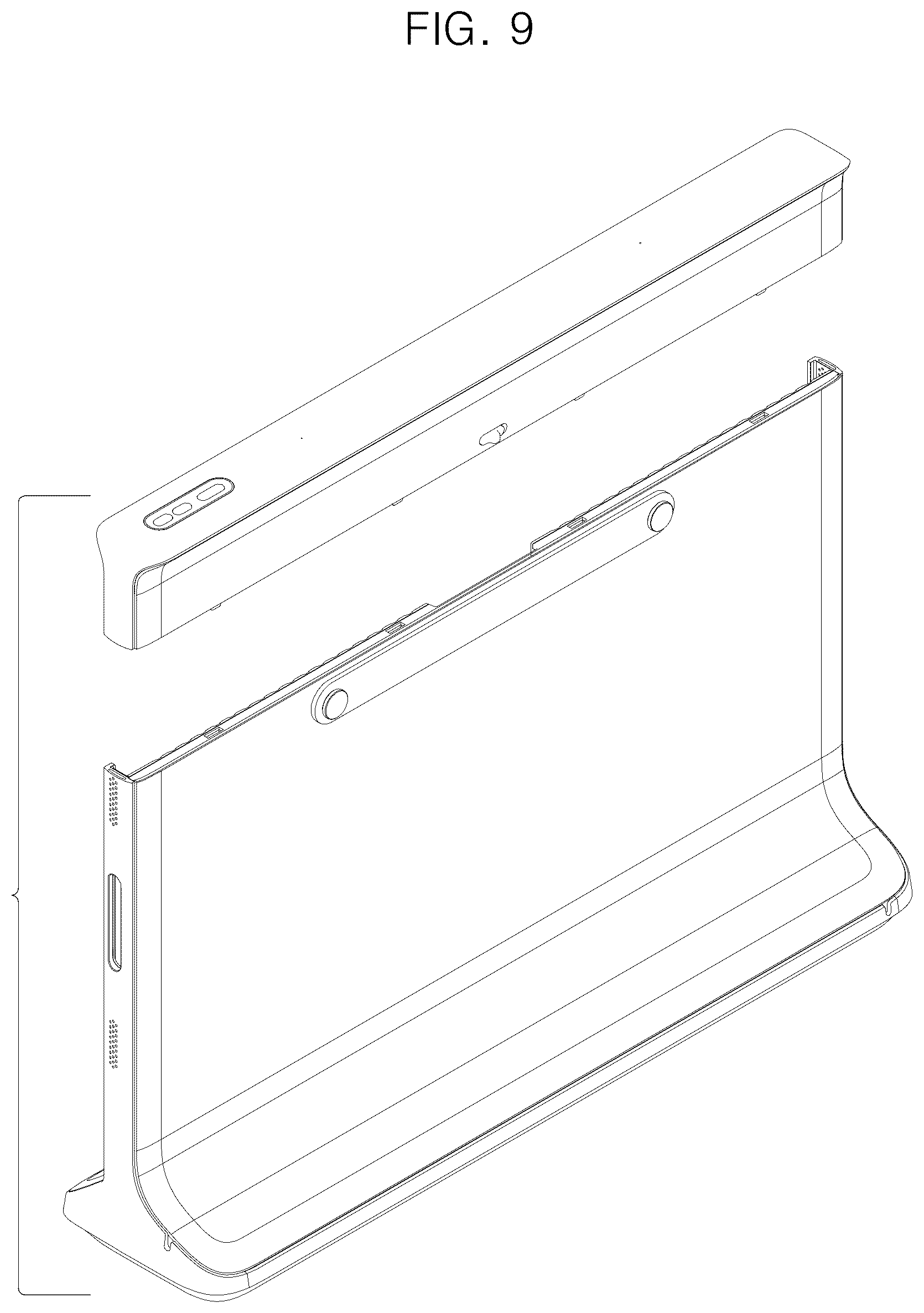 Patent USD1077817 Figure 9 – Cover stand for display device