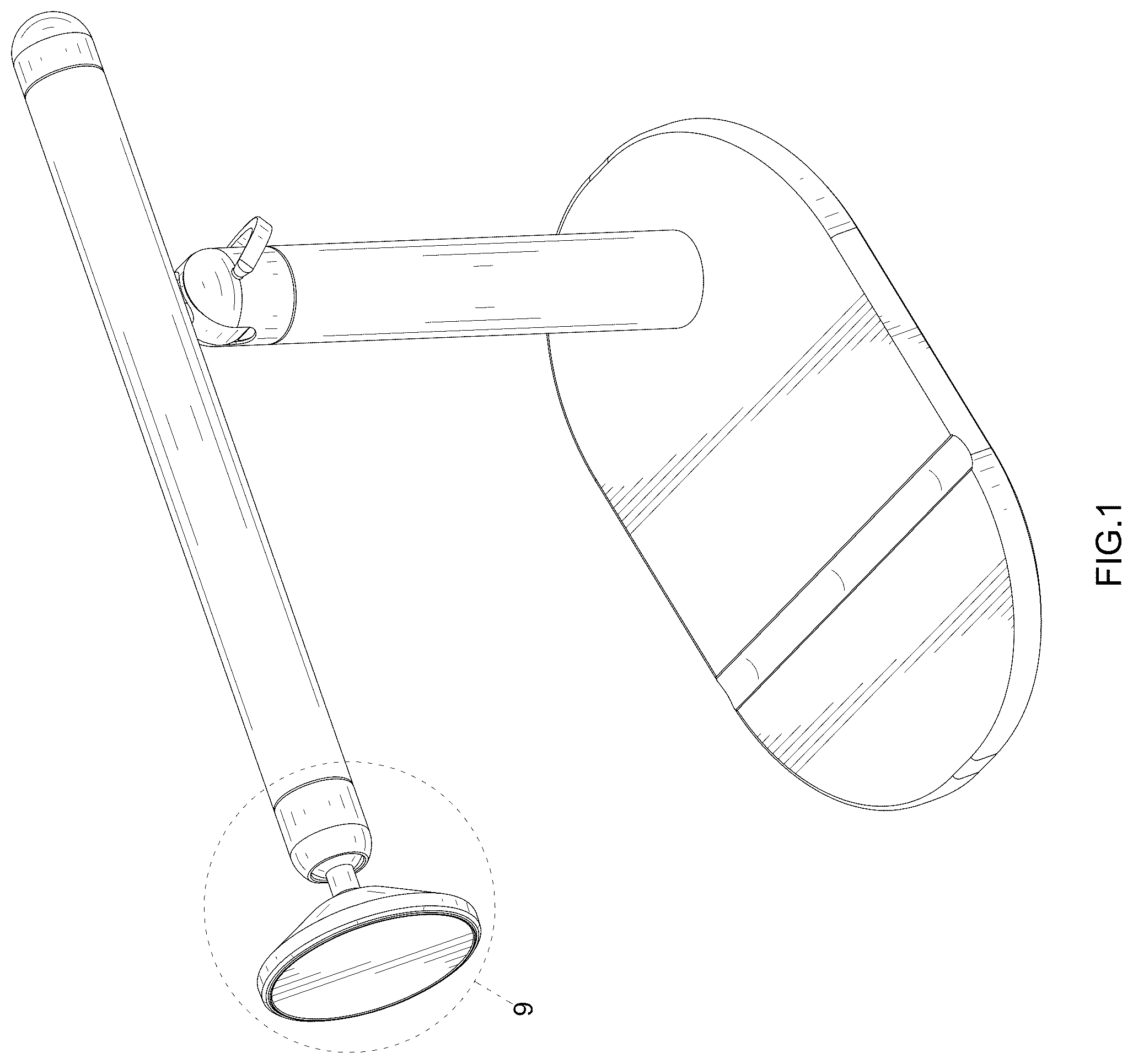 Patent USD1077819 Figure 1 – Cellphone and tablet holder