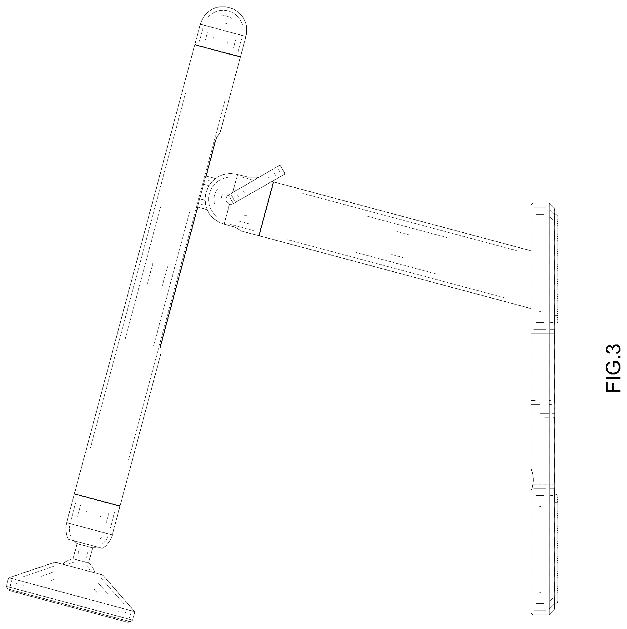 Patent USD1077819 Figure 3 – Cellphone and tablet holder