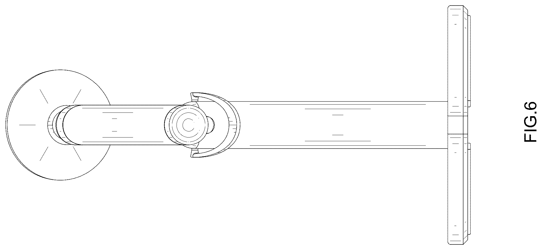 Patent USD1077819 Figure 6 – Cellphone and tablet holder