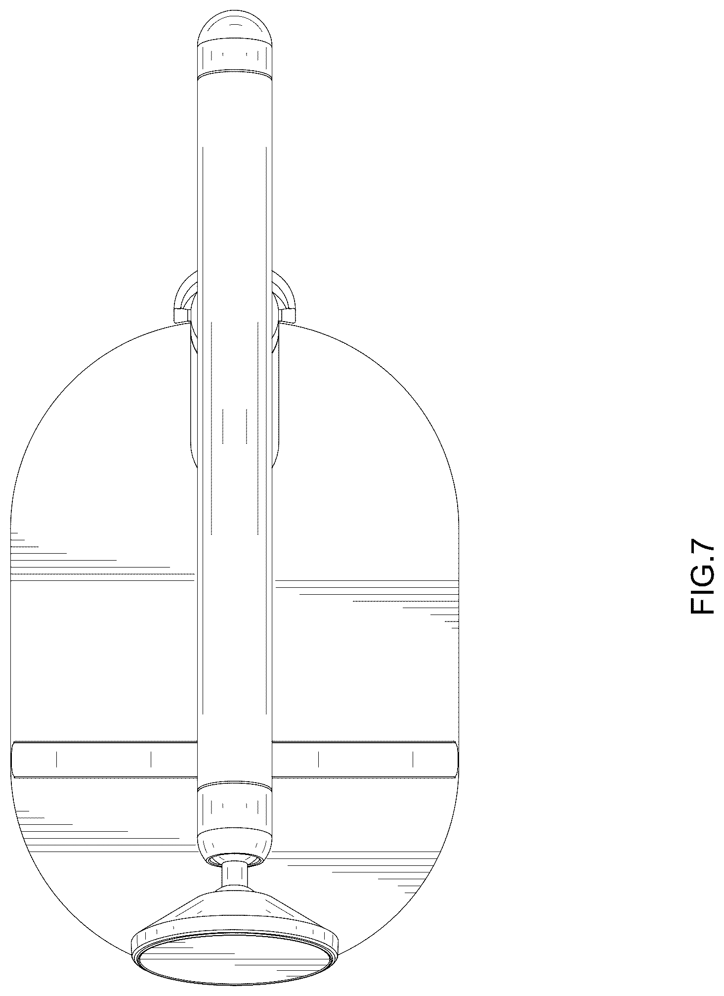 Patent USD1077819 Figure 7 – Cellphone and tablet holder