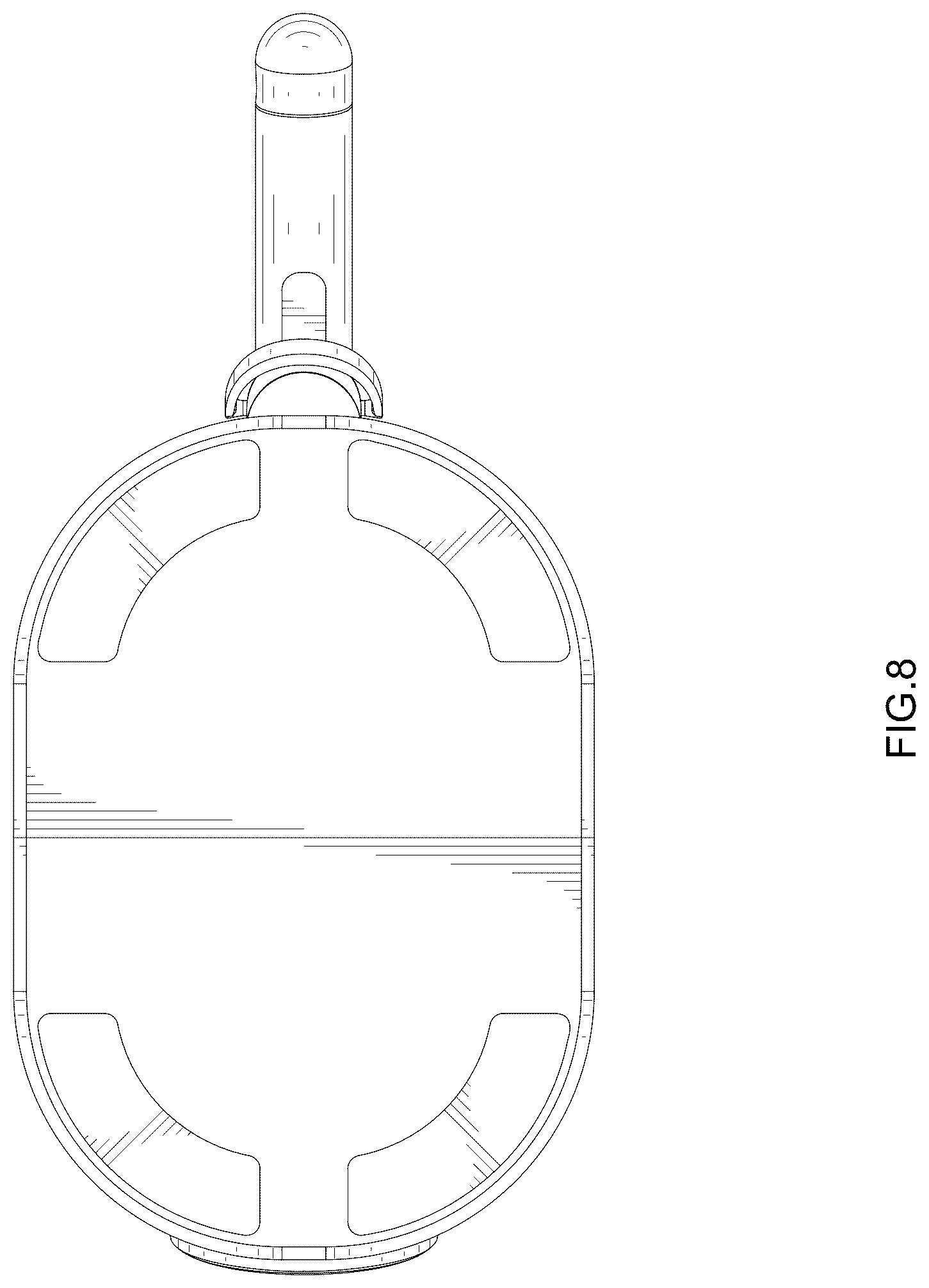 Patent USD1077819 Figure 8 – Cellphone and tablet holder