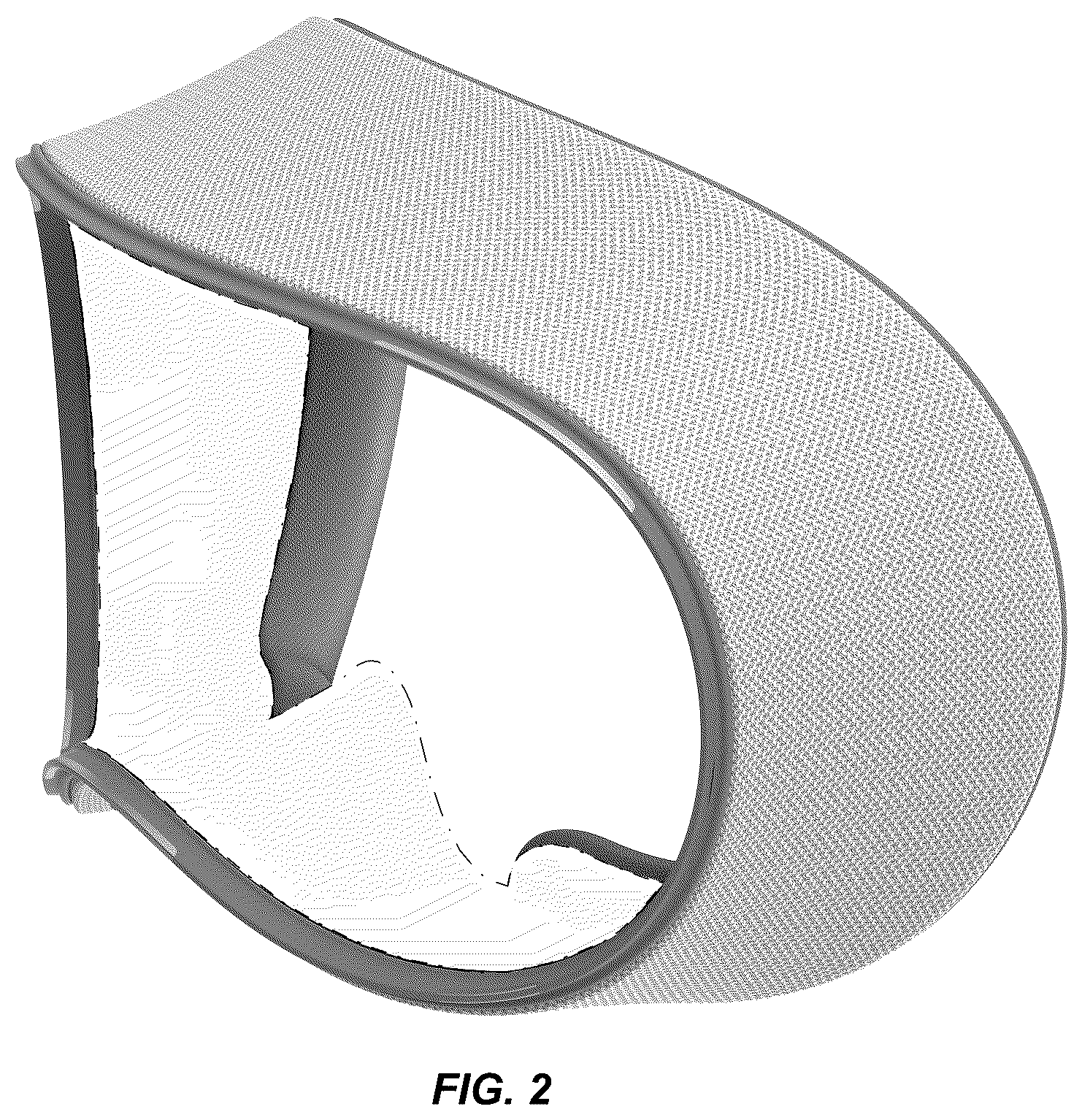 Patent USD1077820 Figure 2 – Light seal