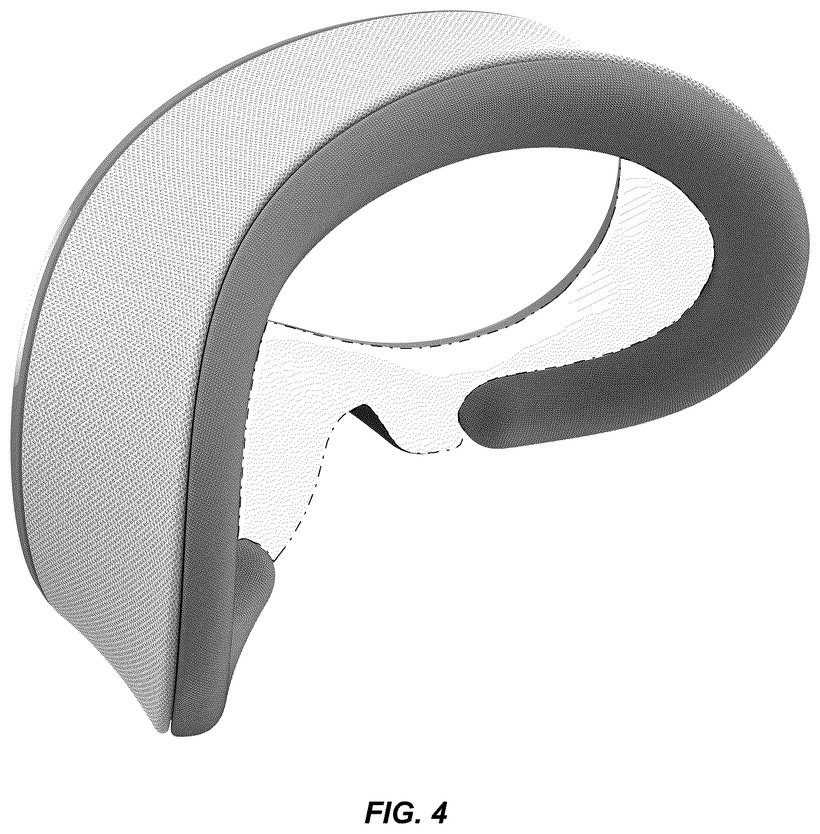 Patent USD1077820 Figure 4 – Light seal