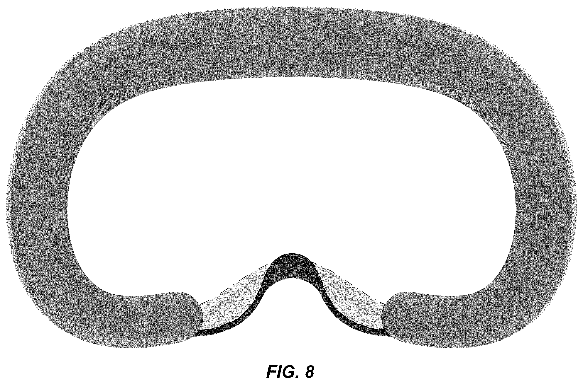 Patent USD1077820 Figure 8 – Light seal