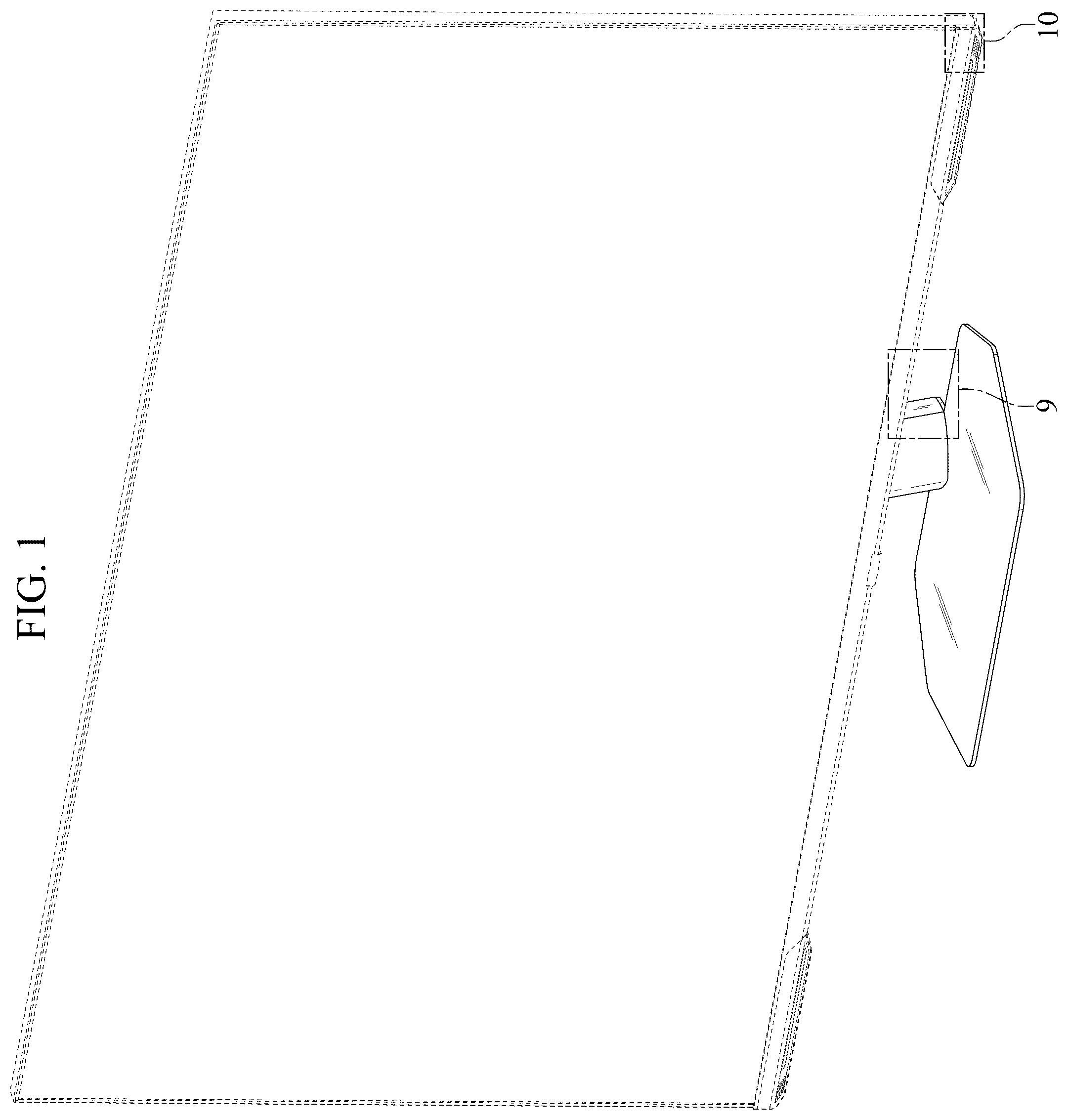 Patent USD1077821 — Monitor — Figure 1