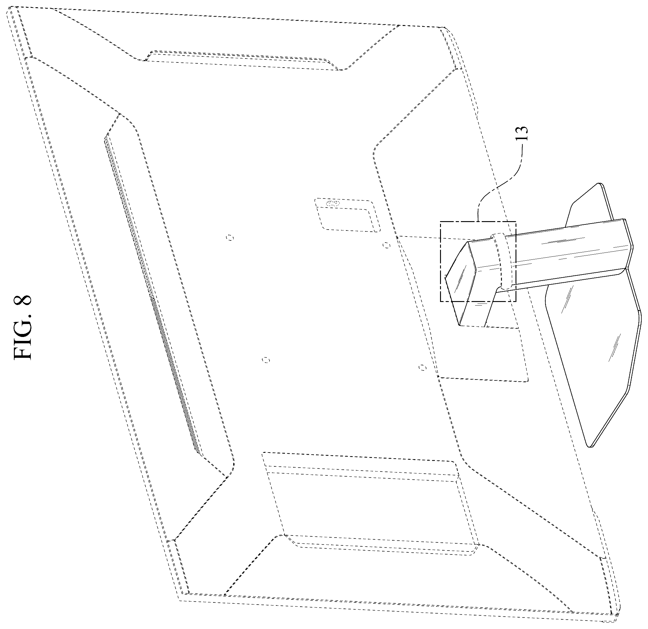 Patent USD1077821 Figure 8 – Monitor
