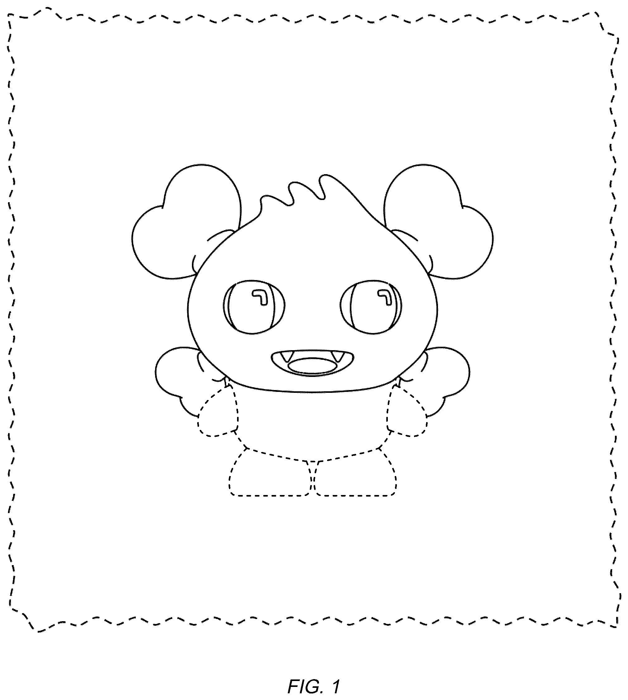 Patent USD1077828 — Display screen with an icon — Figure 1