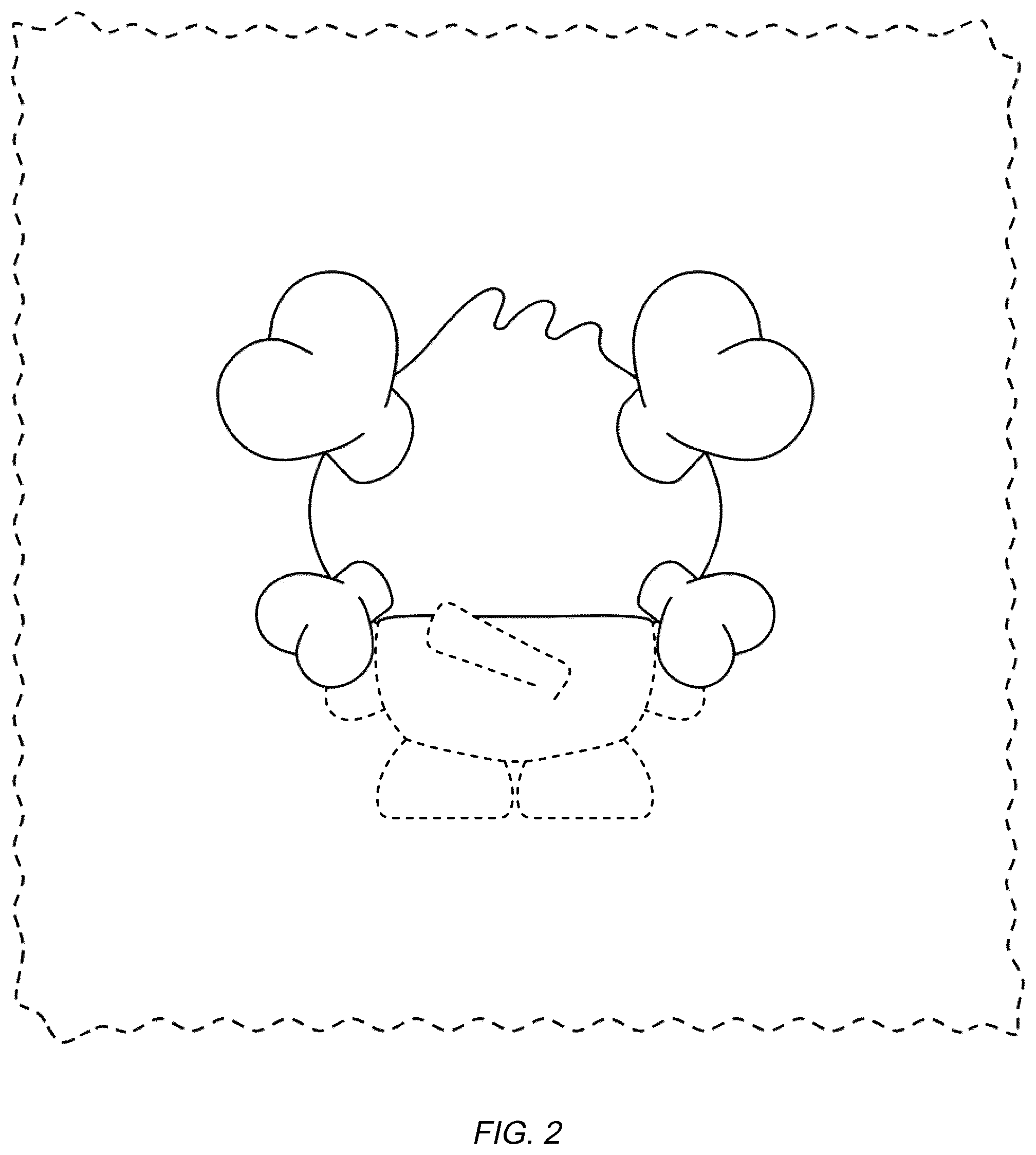 Patent USD1077828 Figure 2 – Display screen with an icon