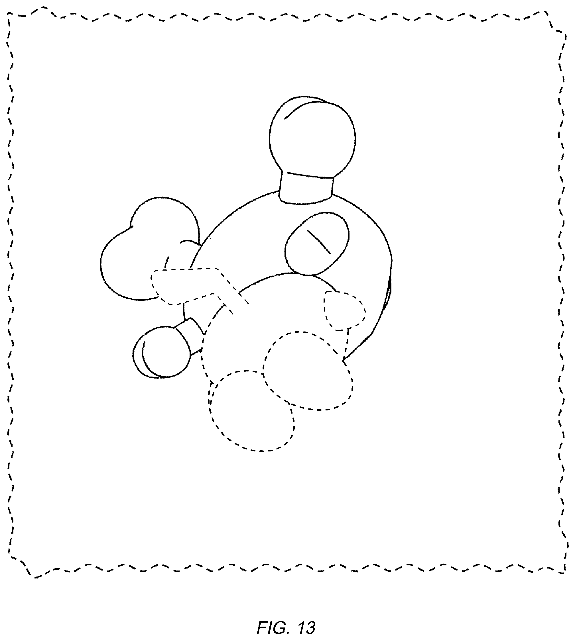 Patent USD1077828 Figure 13 – Display screen with an icon