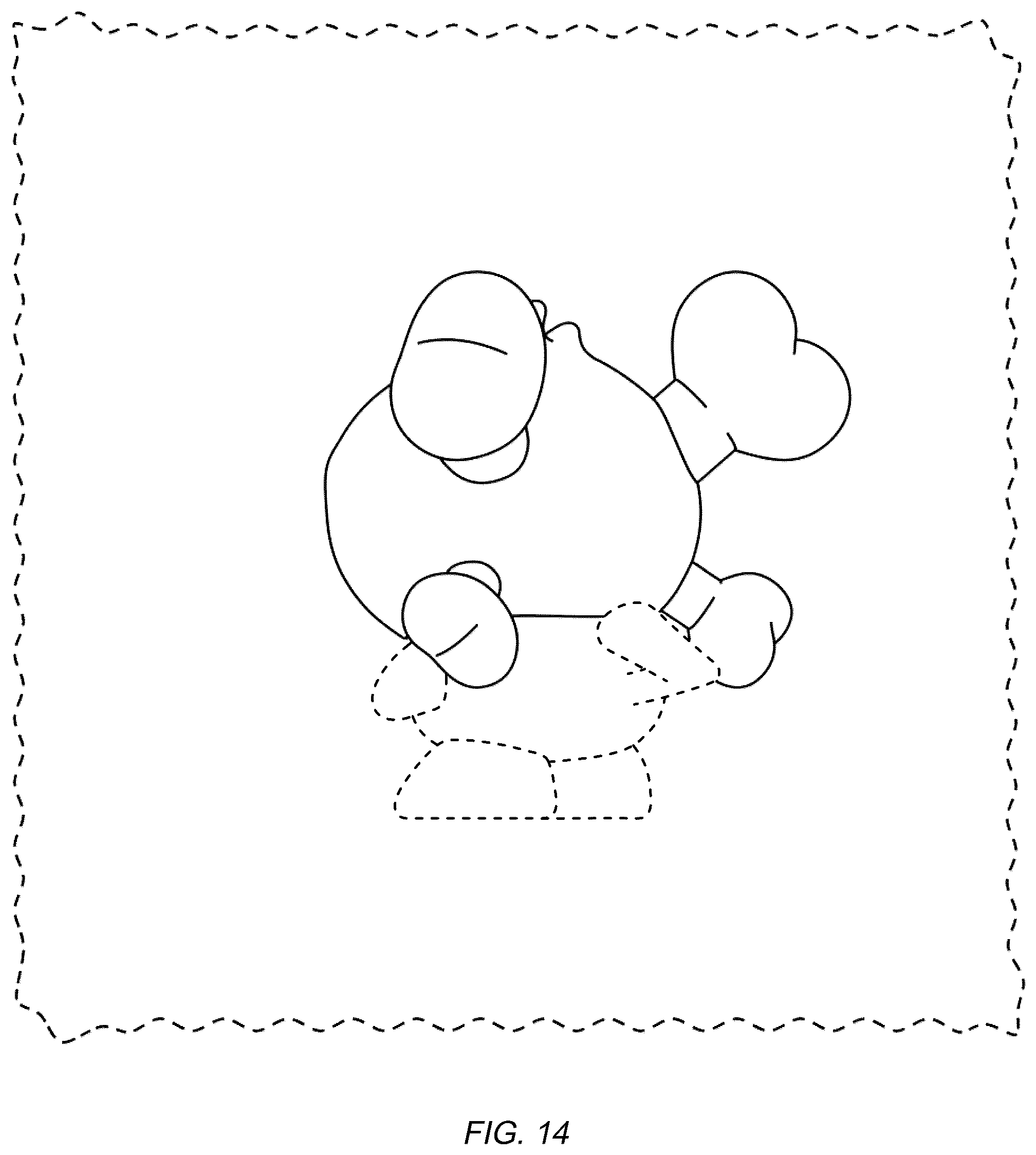 Patent USD1077828 Figure 14 – Display screen with an icon