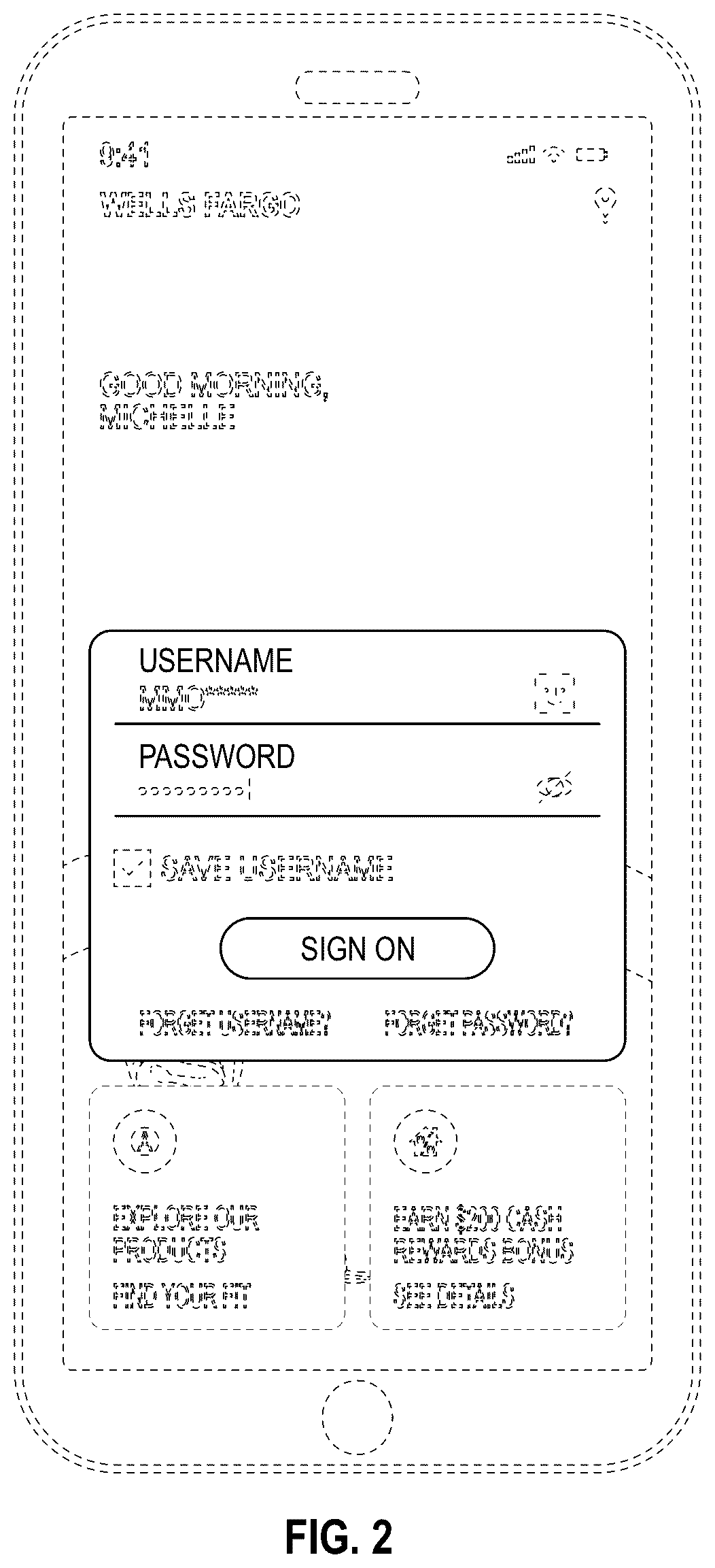 Patent USD1077833 Figure 2 – Display screen with an animated graphical user interface