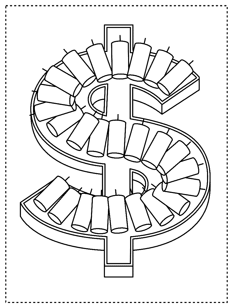 Patent USD1077852 Figure 1 – Display screen or portion thereof with icon of a gaming machine