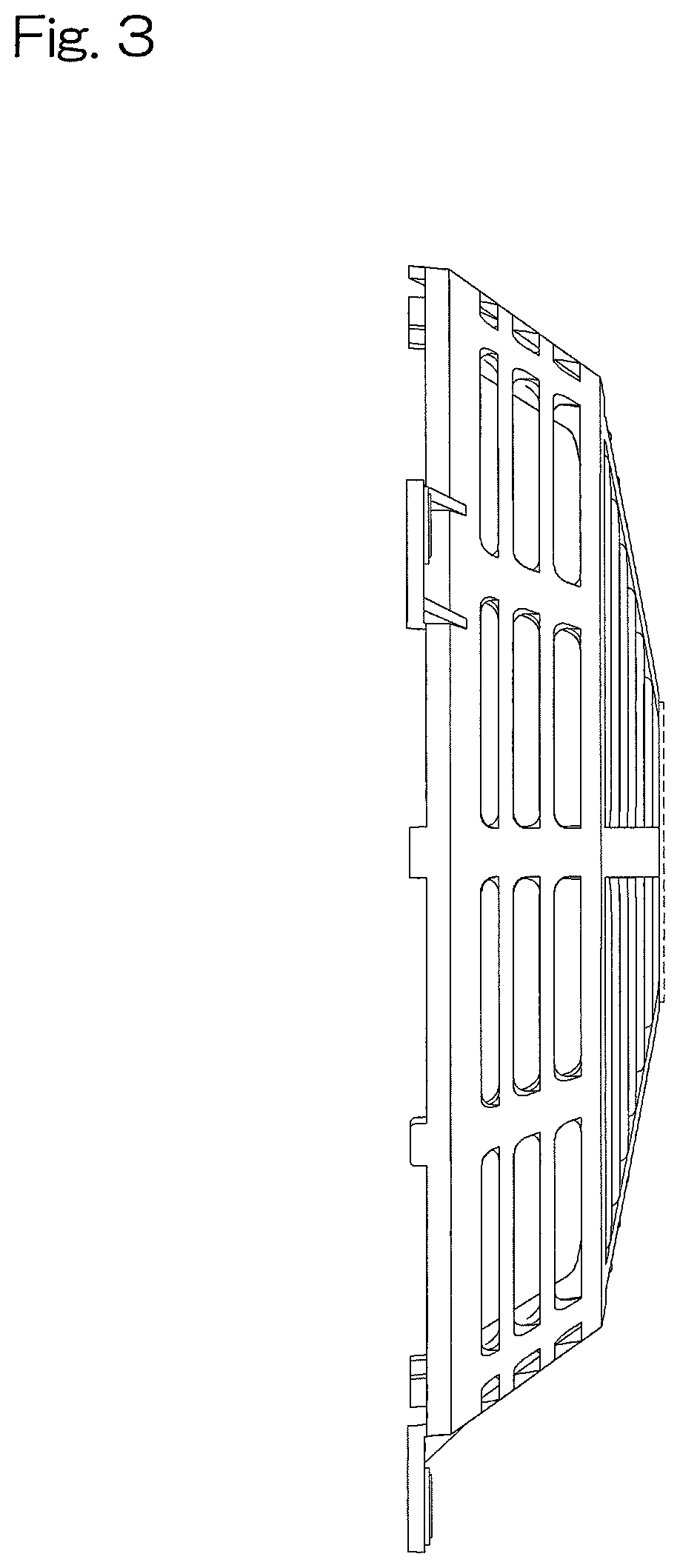 Patent USD1077858 Figure 3 – Screen cover for a general purpose engine