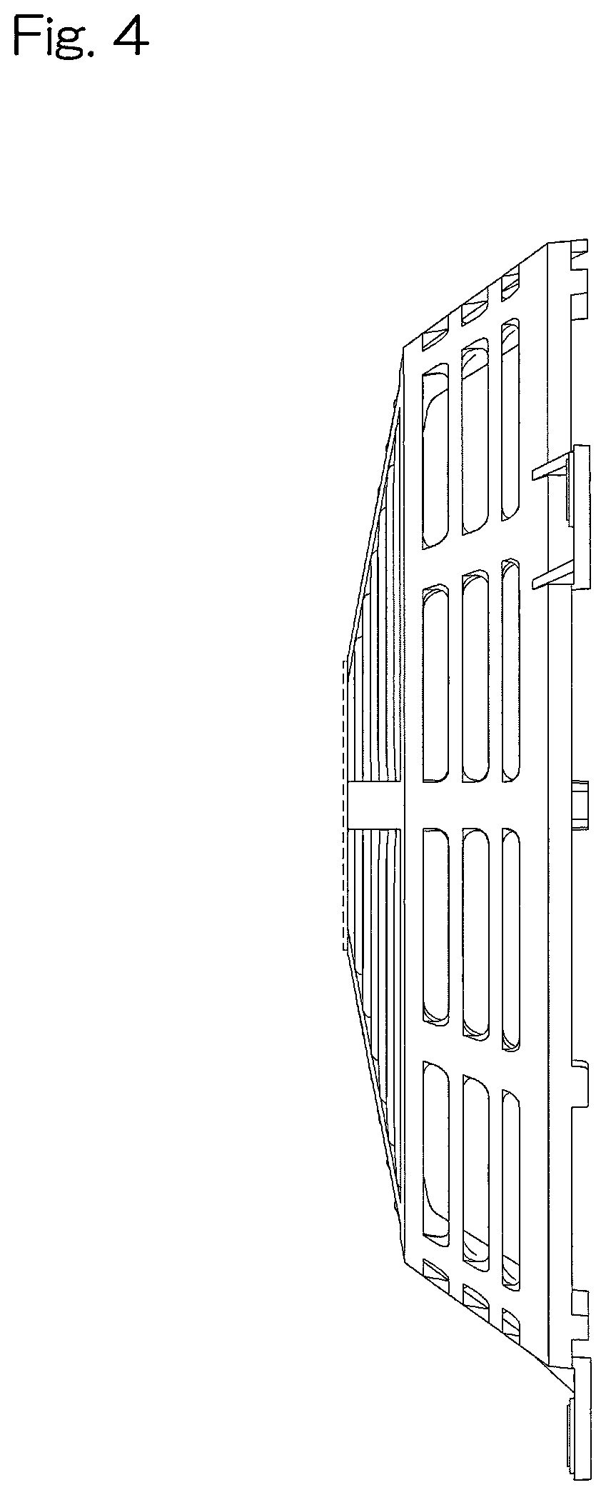 Patent USD1077858 Figure 4 – Screen cover for a general purpose engine
