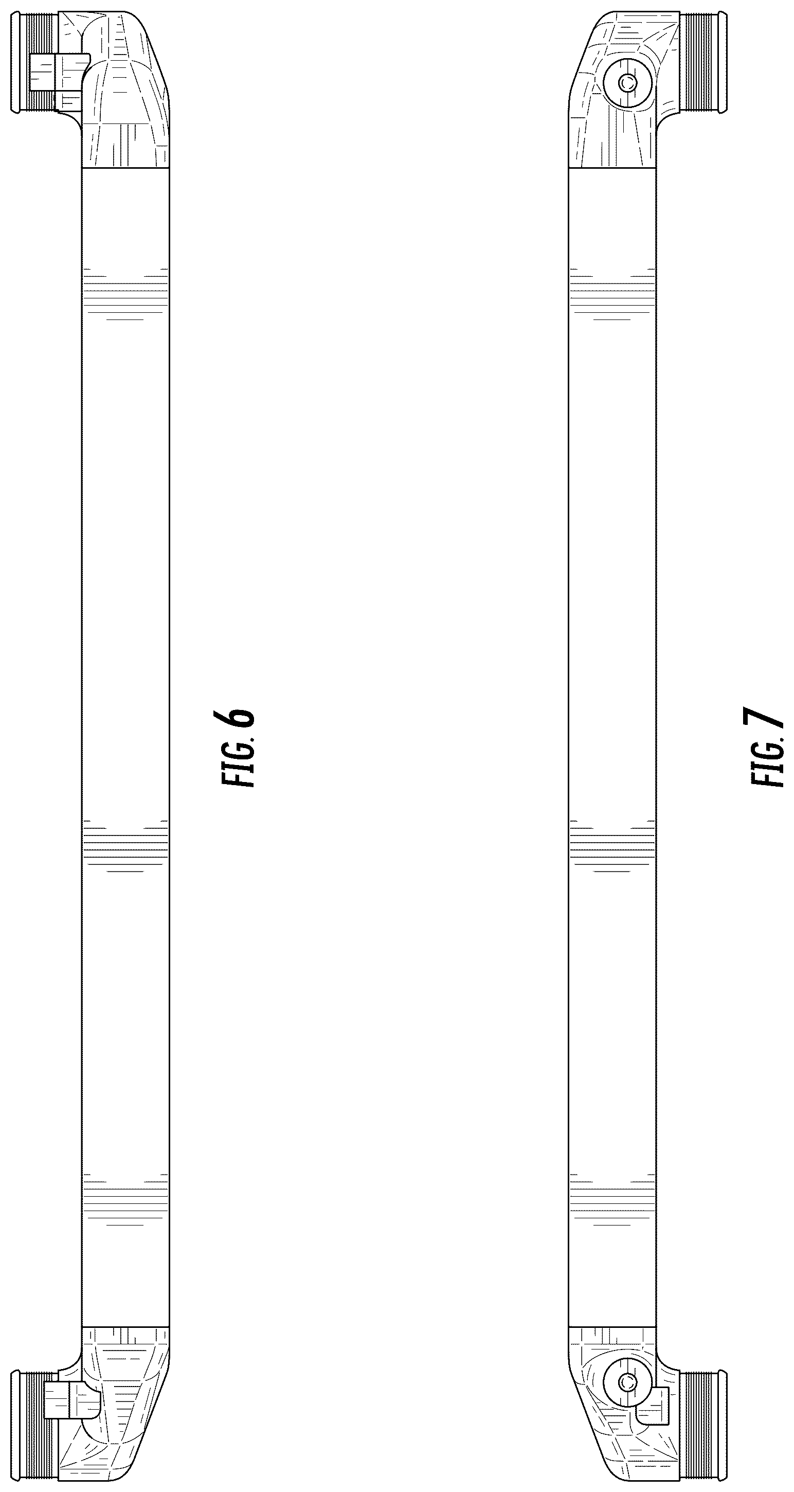 Patent USD1077860 Figure 5 – Automotive intercooler