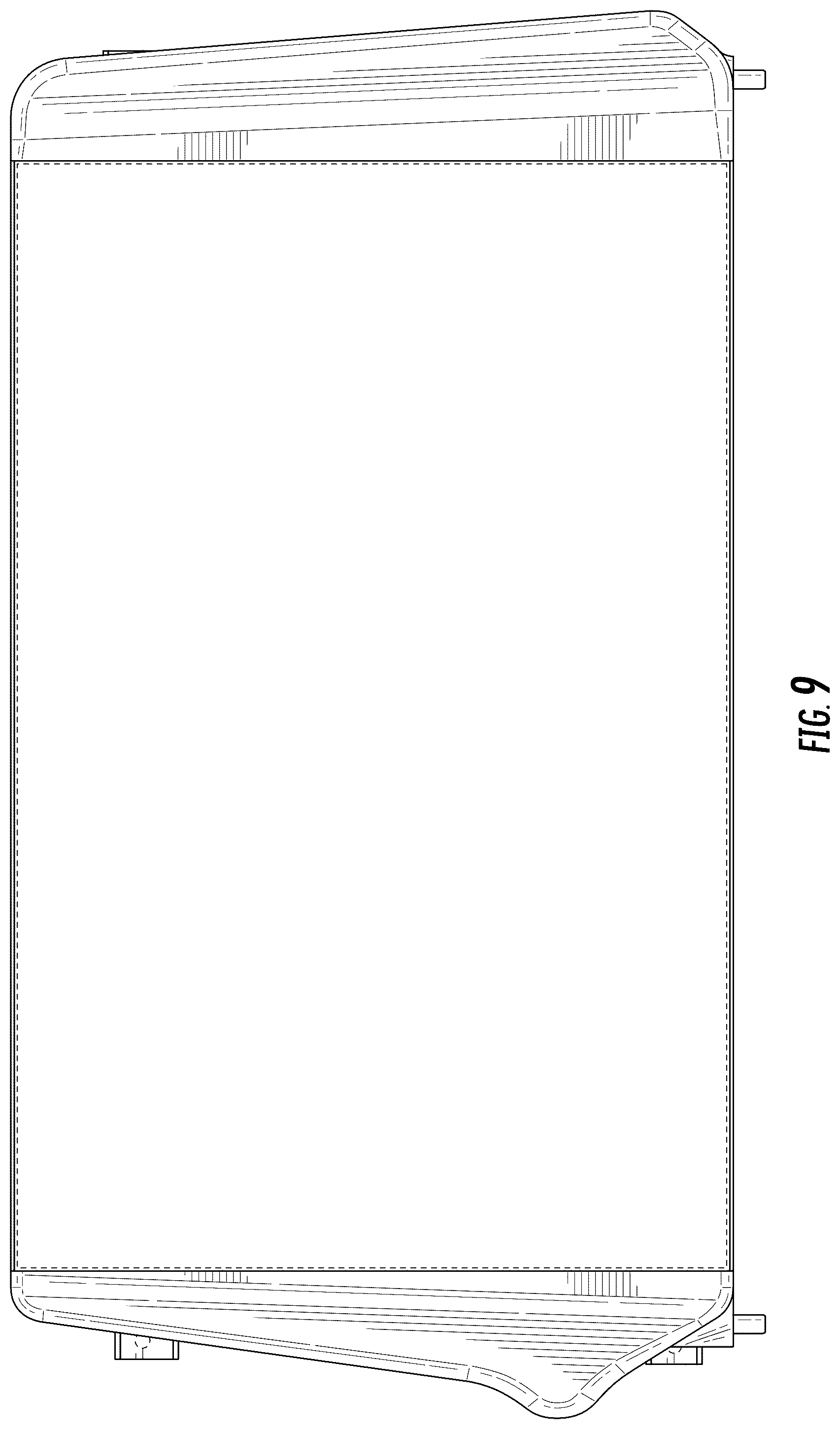 Patent USD1077860 Figure 7 – Automotive intercooler
