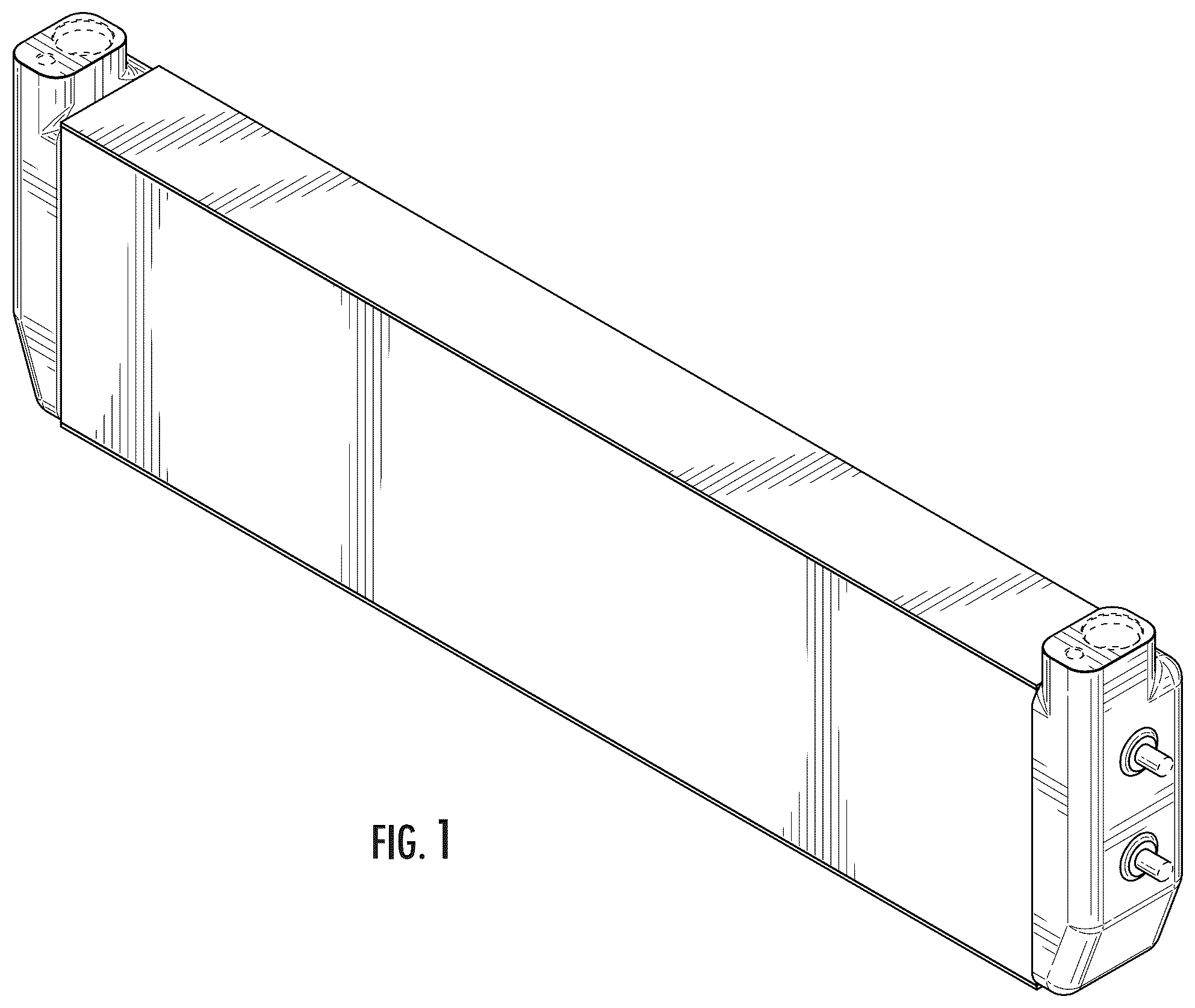 Patent USD1077861 Figure 1 – Oil cooler