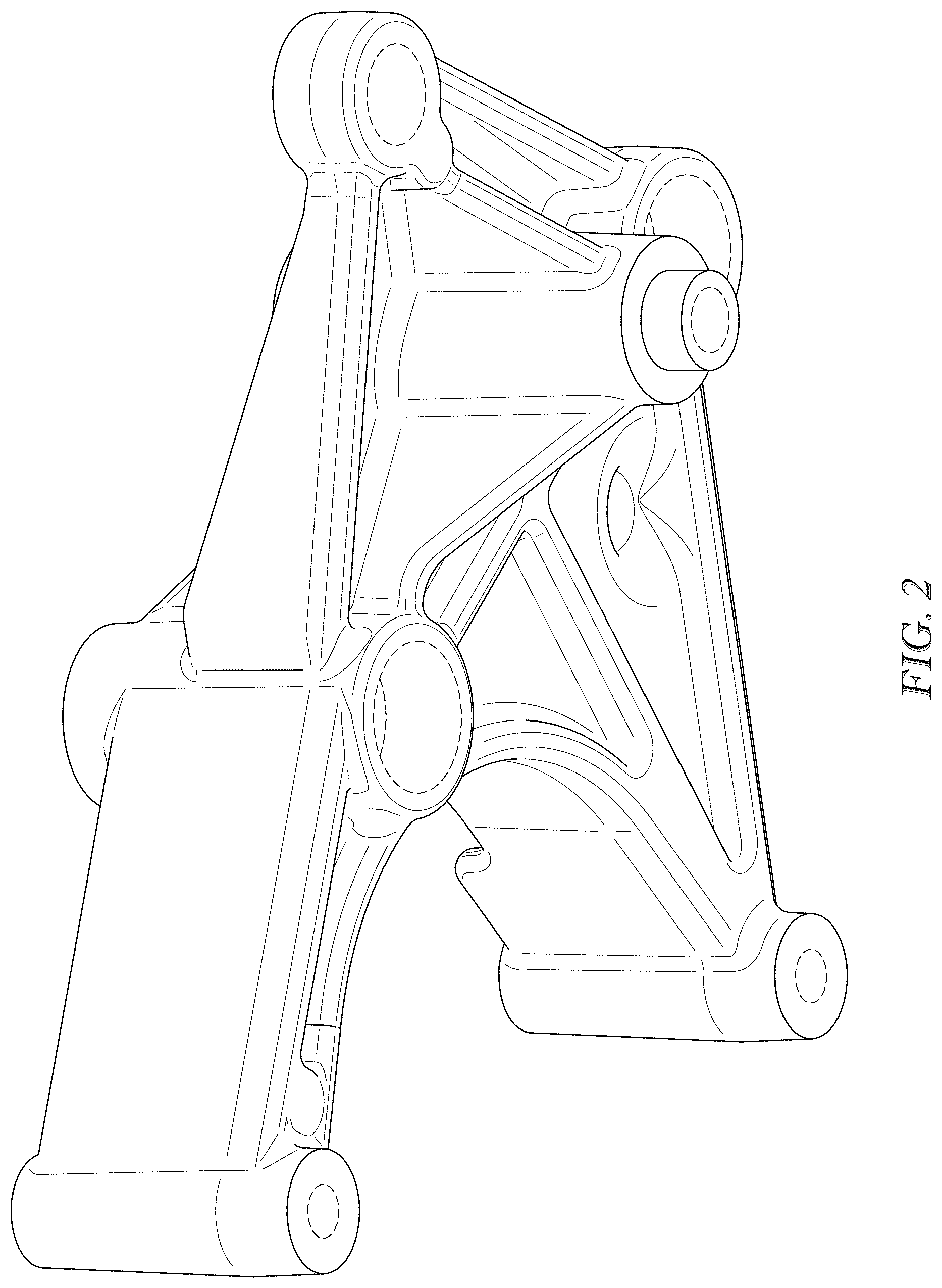 Patent USD1077862 Figure 2 – Air conditioning bracket