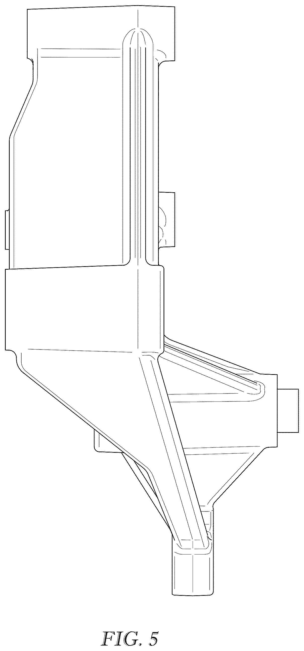 Patent USD1077862 Figure 5 – Air conditioning bracket