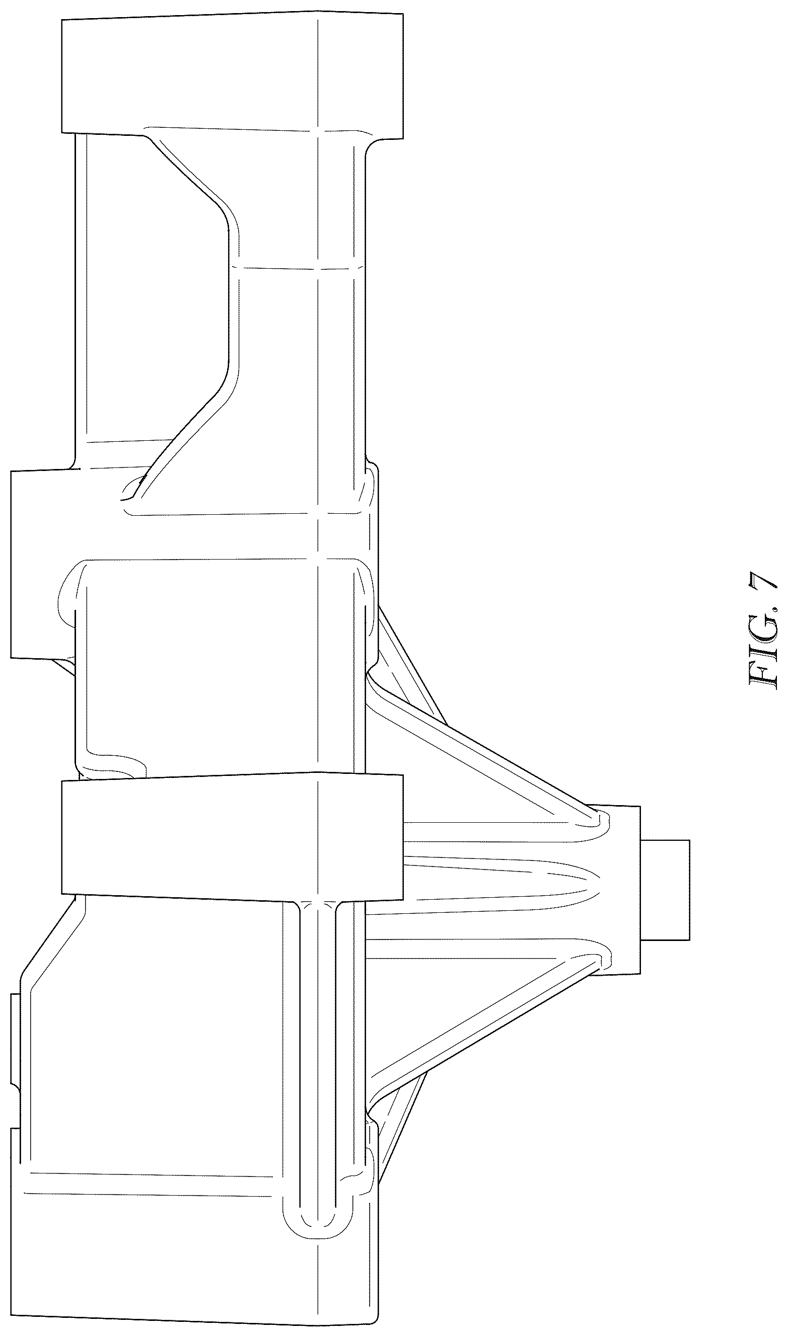 Patent USD1077862 Figure 7 – Air conditioning bracket