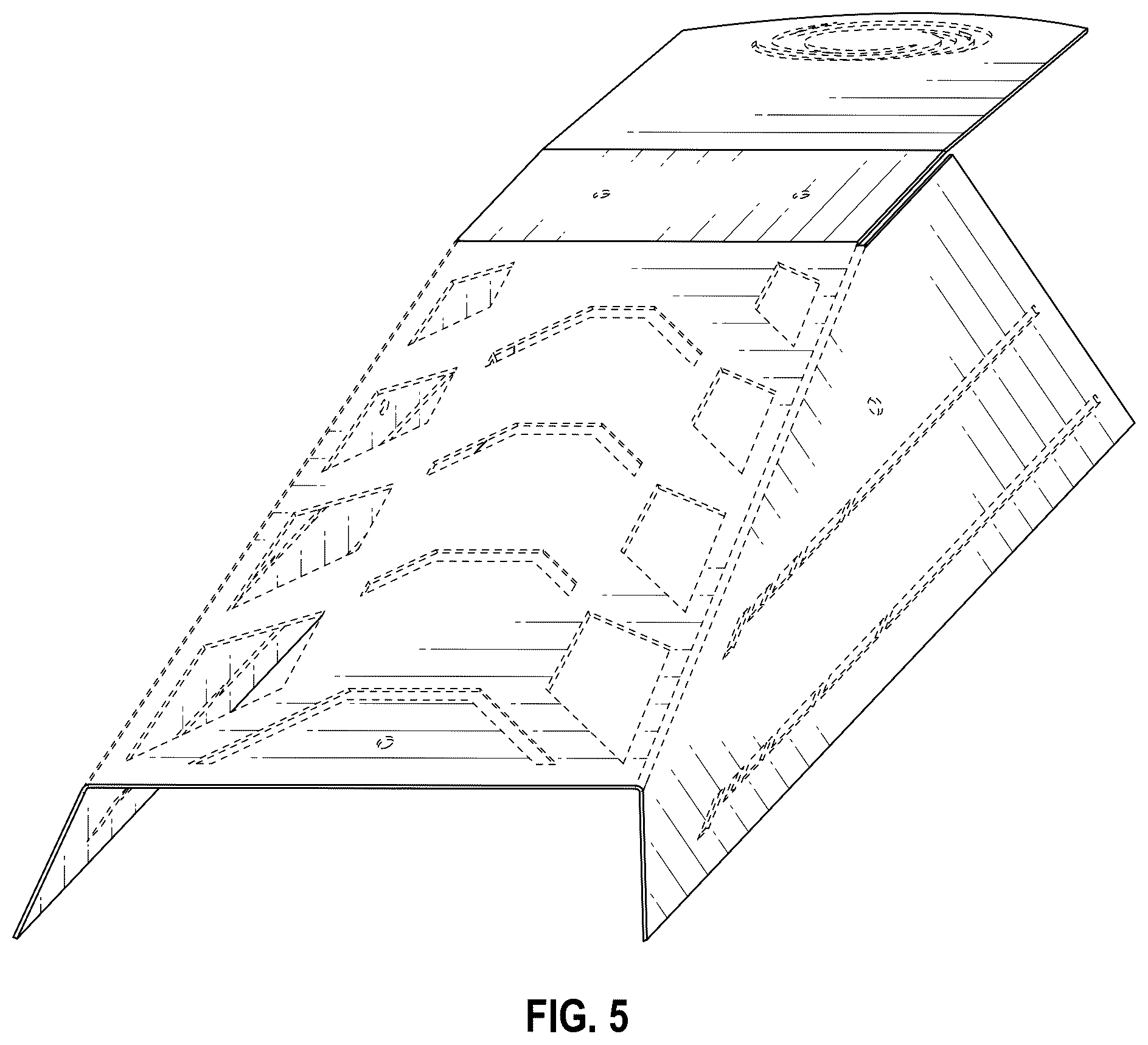 Patent USD1077863 Figure 5 – Manifold cover