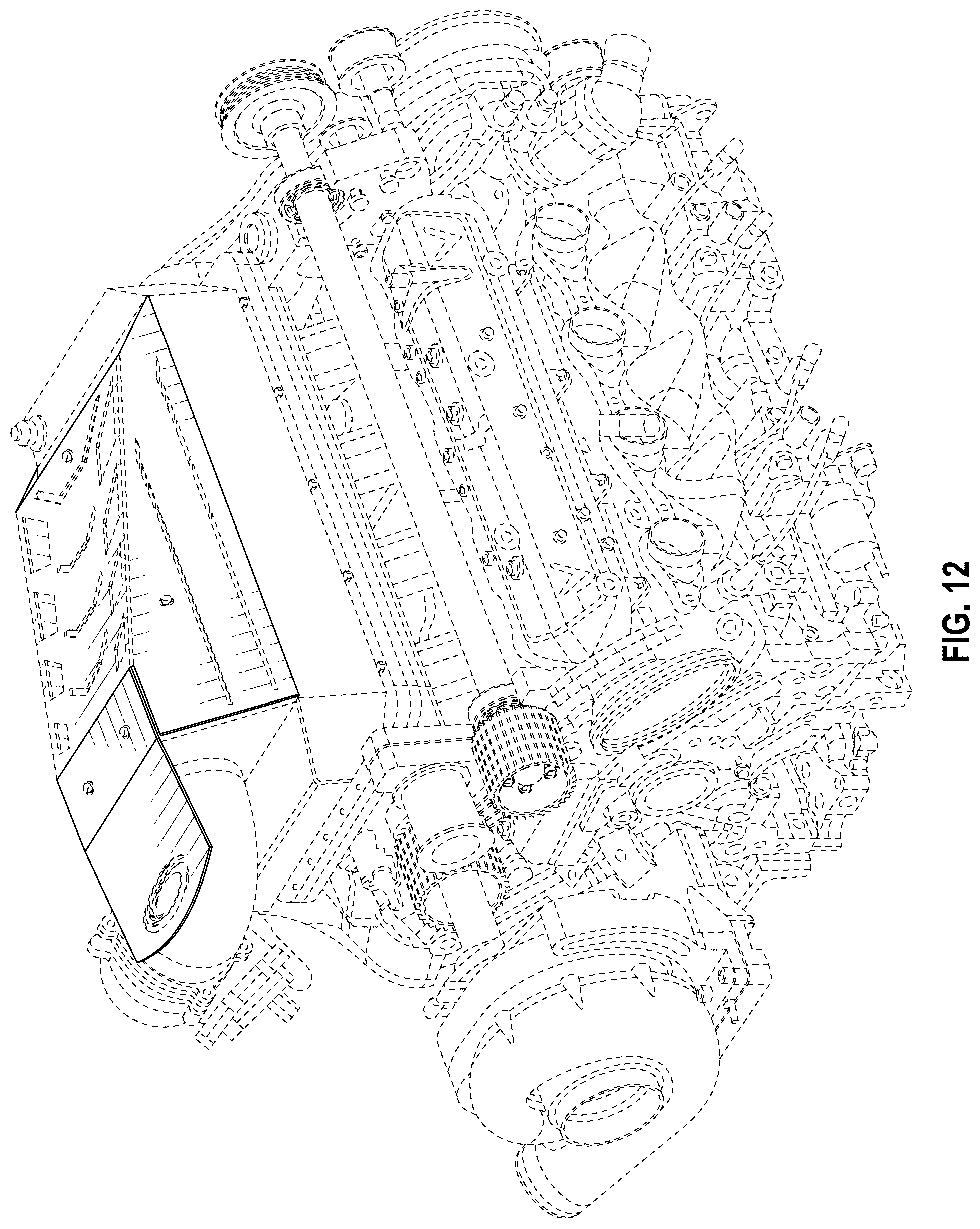 Patent USD1077863 Figure 10 – Manifold cover