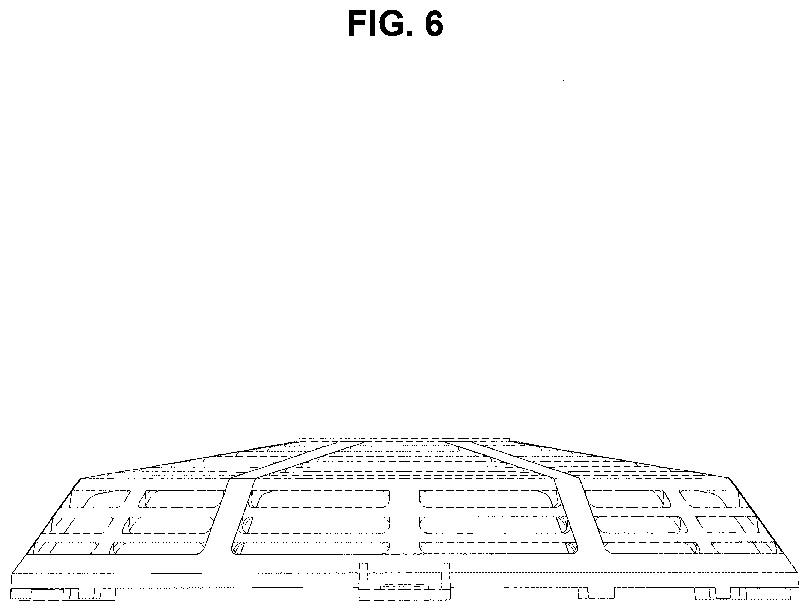 Patent USD1077864 Figure 6 – Screen cover for a general purpose engine