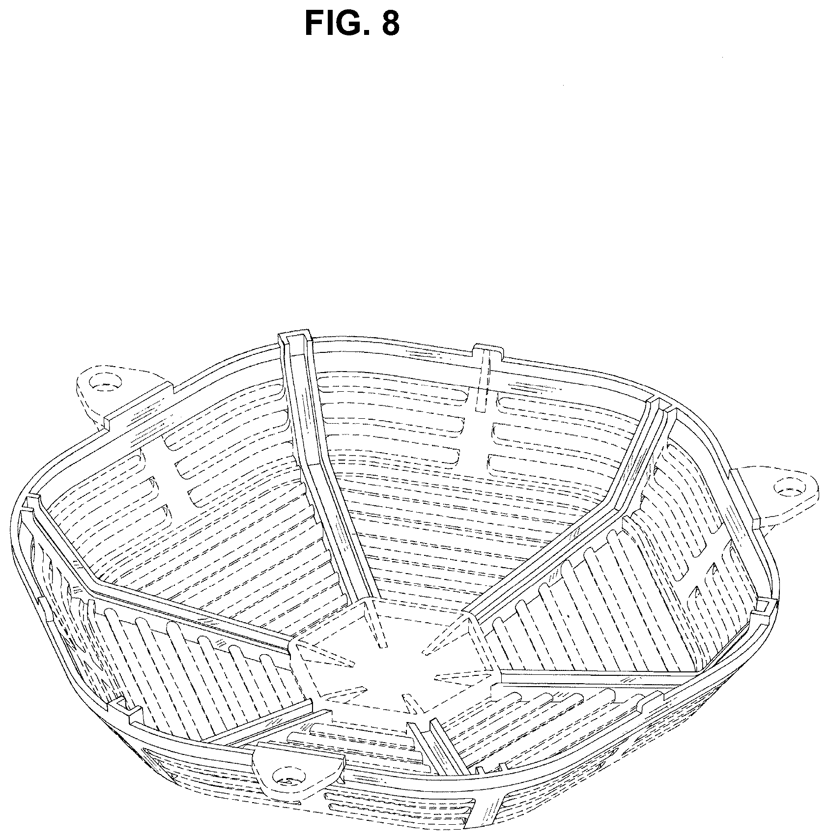 Patent USD1077864 Figure 8 – Screen cover for a general purpose engine