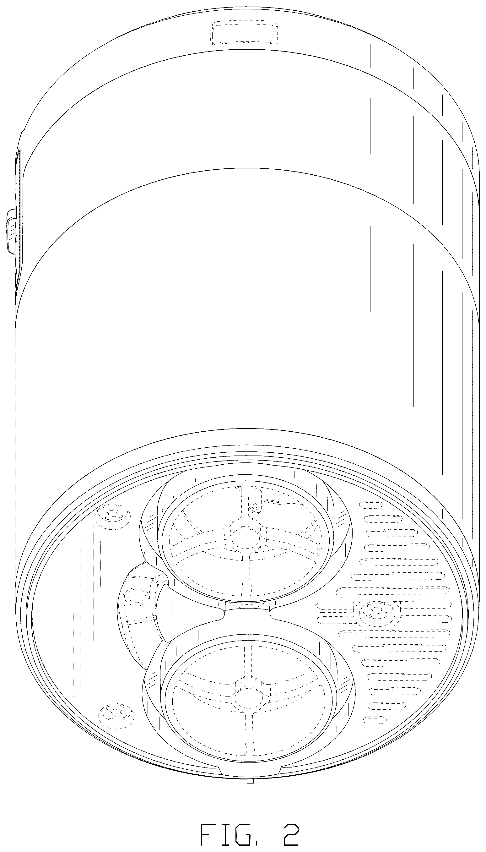 Patent USD1077865 Figure 2 – Air pump