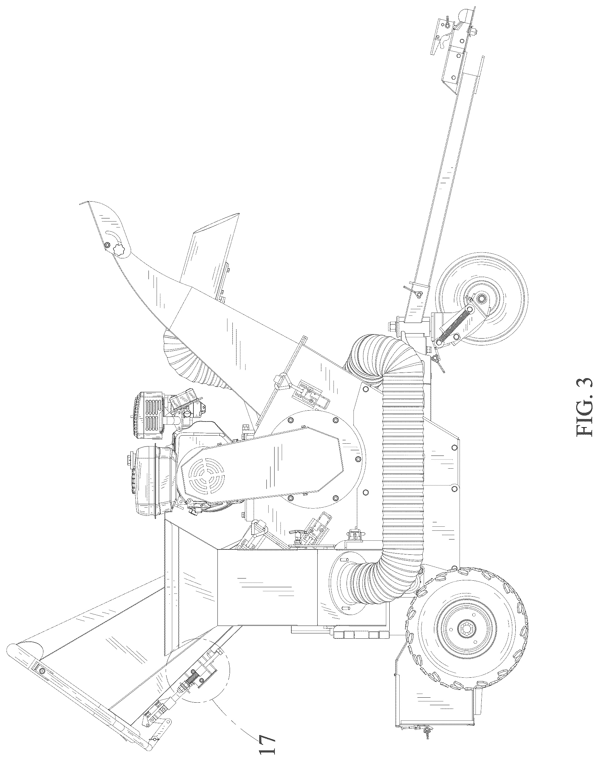 Patent USD1077867 Figure 3 – Wood chipper