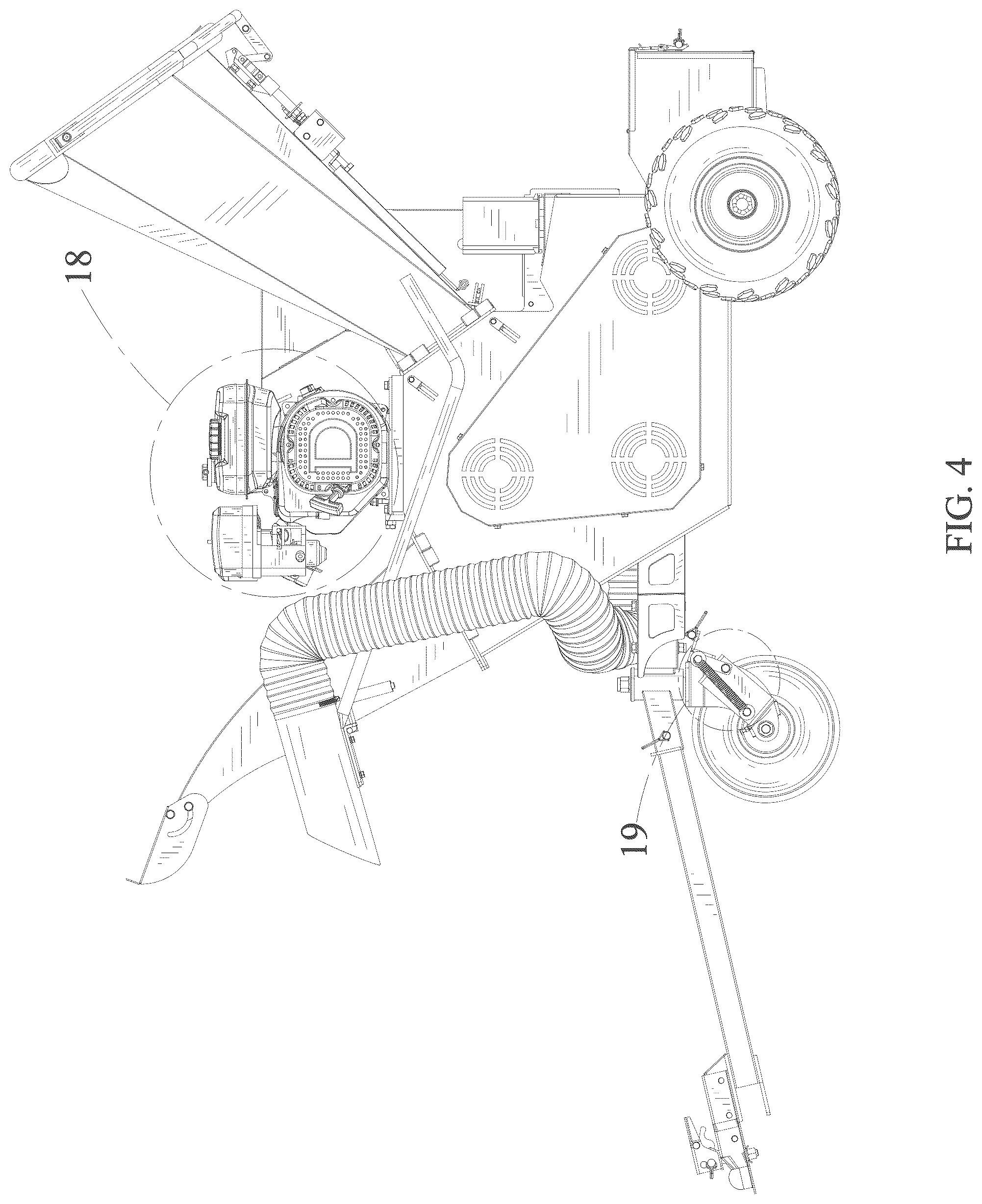 Patent USD1077867 Figure 4 – Wood chipper