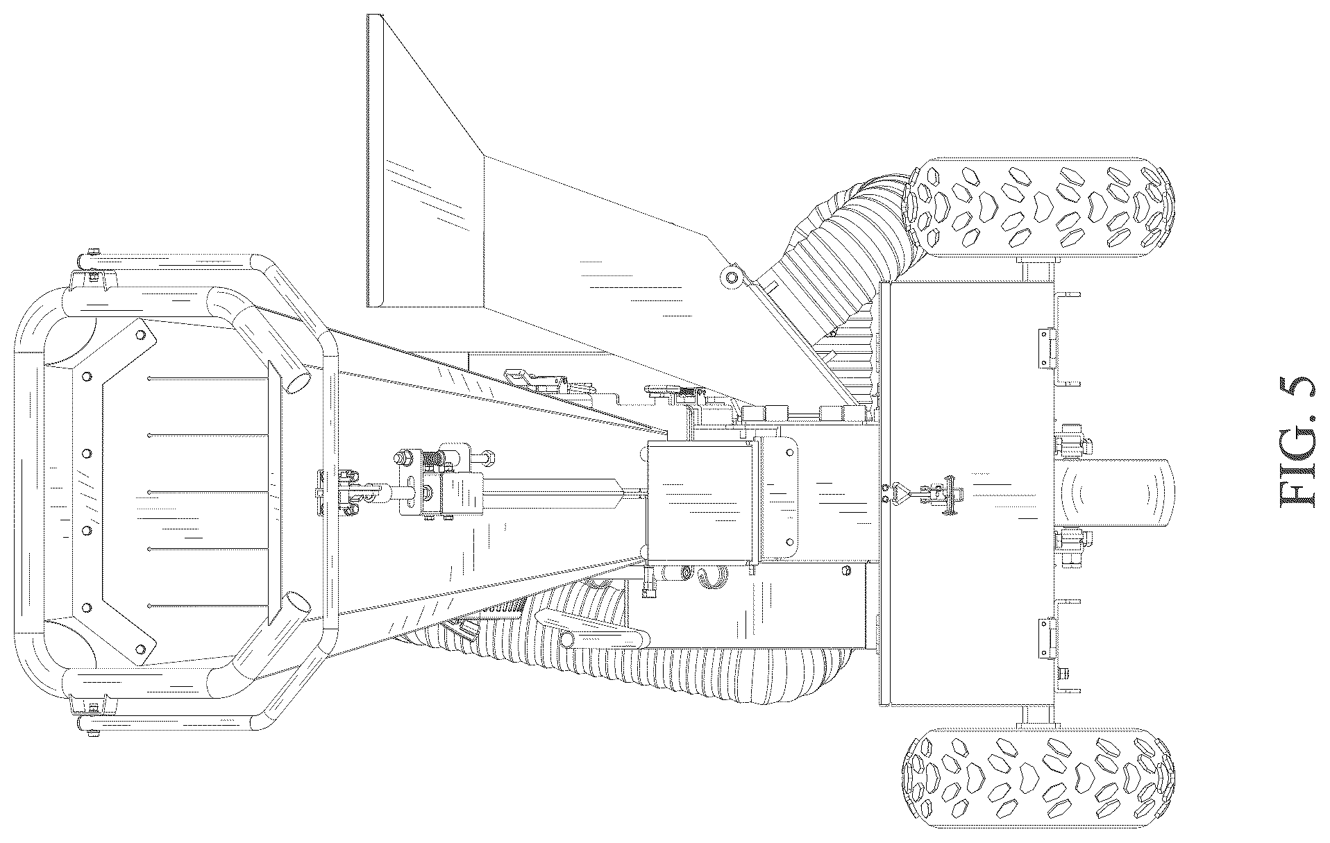 Patent USD1077867 Figure 5 – Wood chipper