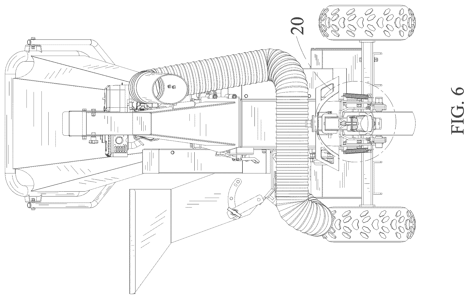 Patent USD1077867 Figure 6 – Wood chipper
