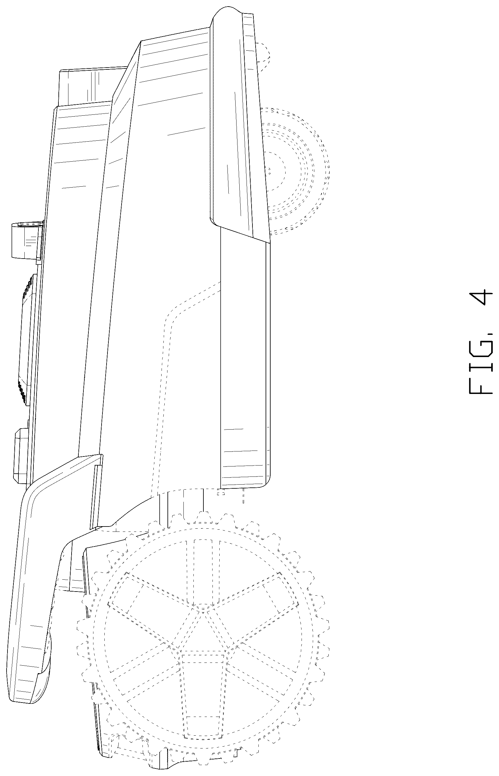 Patent USD1077868 Figure 4 – Robotic mower