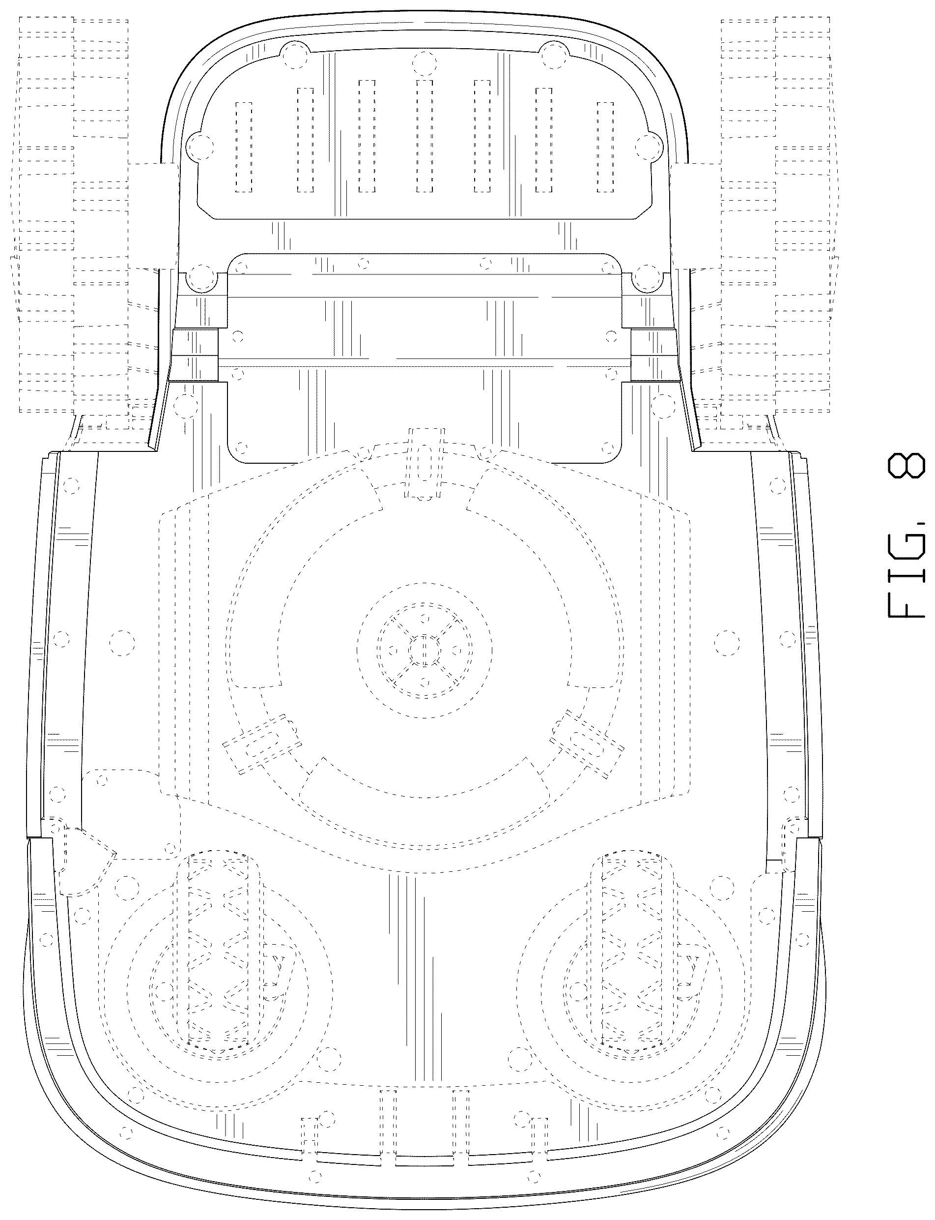 Patent USD1077868 Figure 8 – Robotic mower