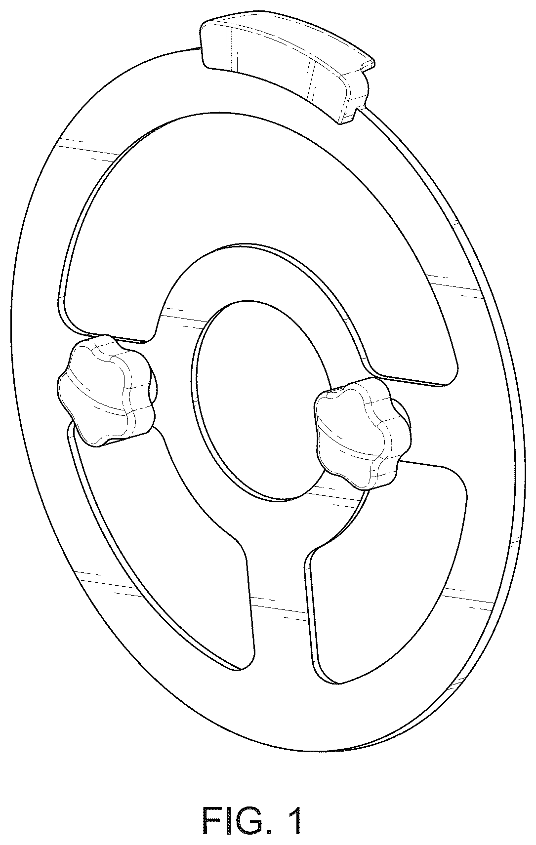 Patent USD1077869 Figure 1 – Blade removal tool