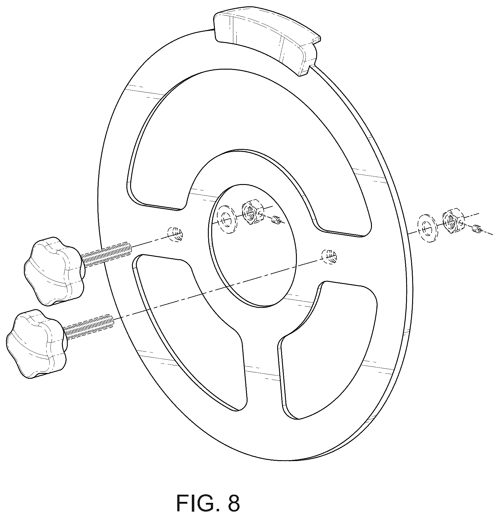 Patent USD1077869 Figure 8 – Blade removal tool