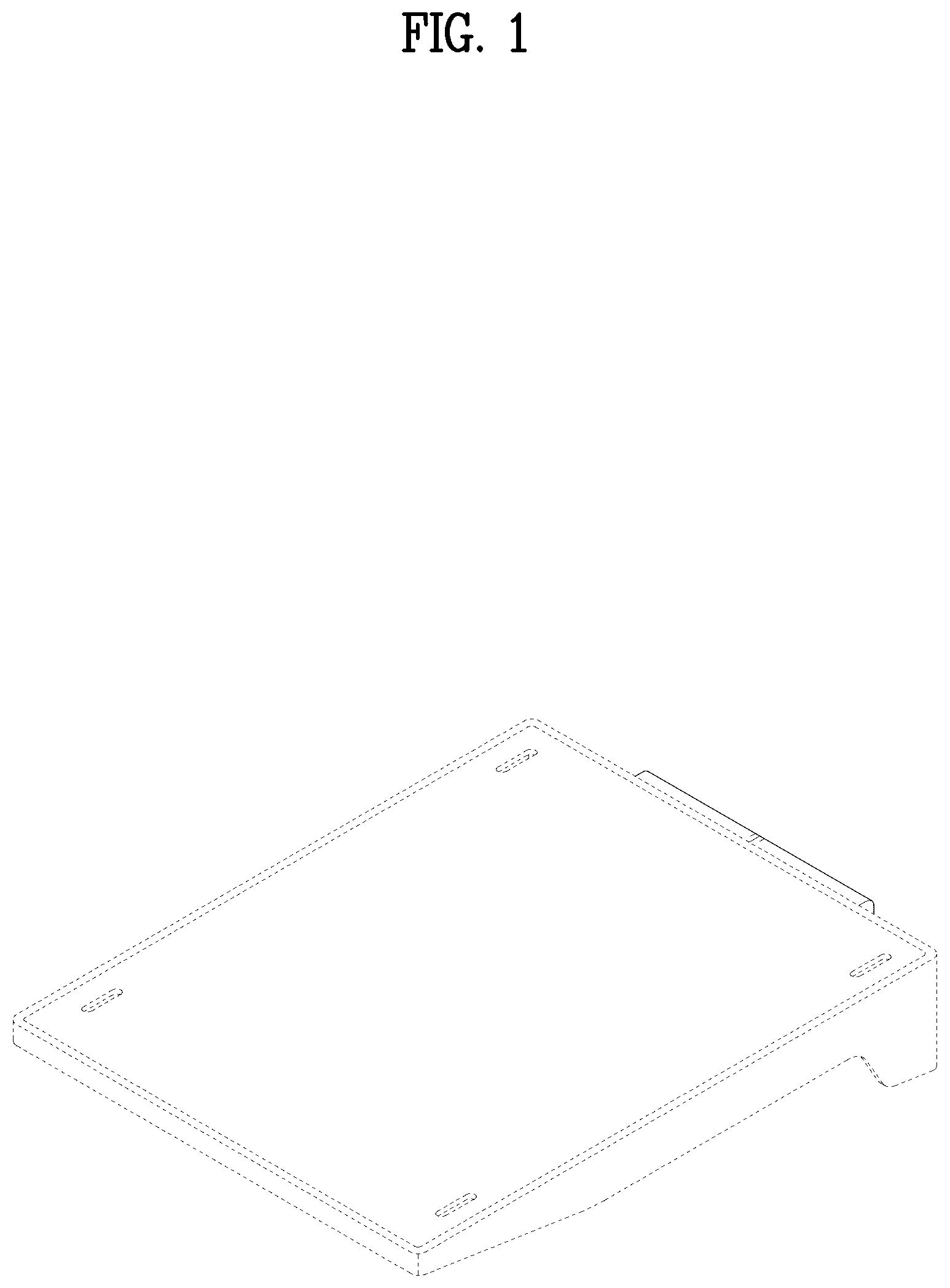 Patent USD1077870 — Shelf for refrigerator — Figure 1